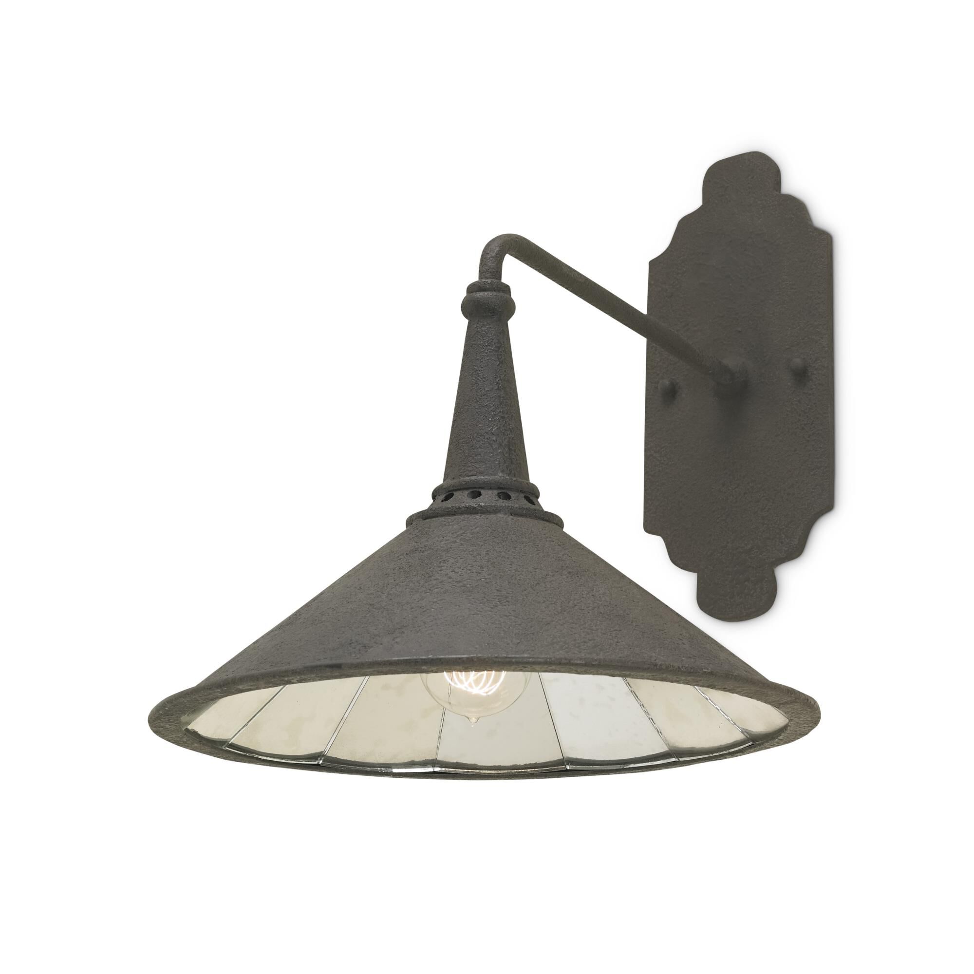 Manuscript 17 Inch Wall Sconce by Currey and Company