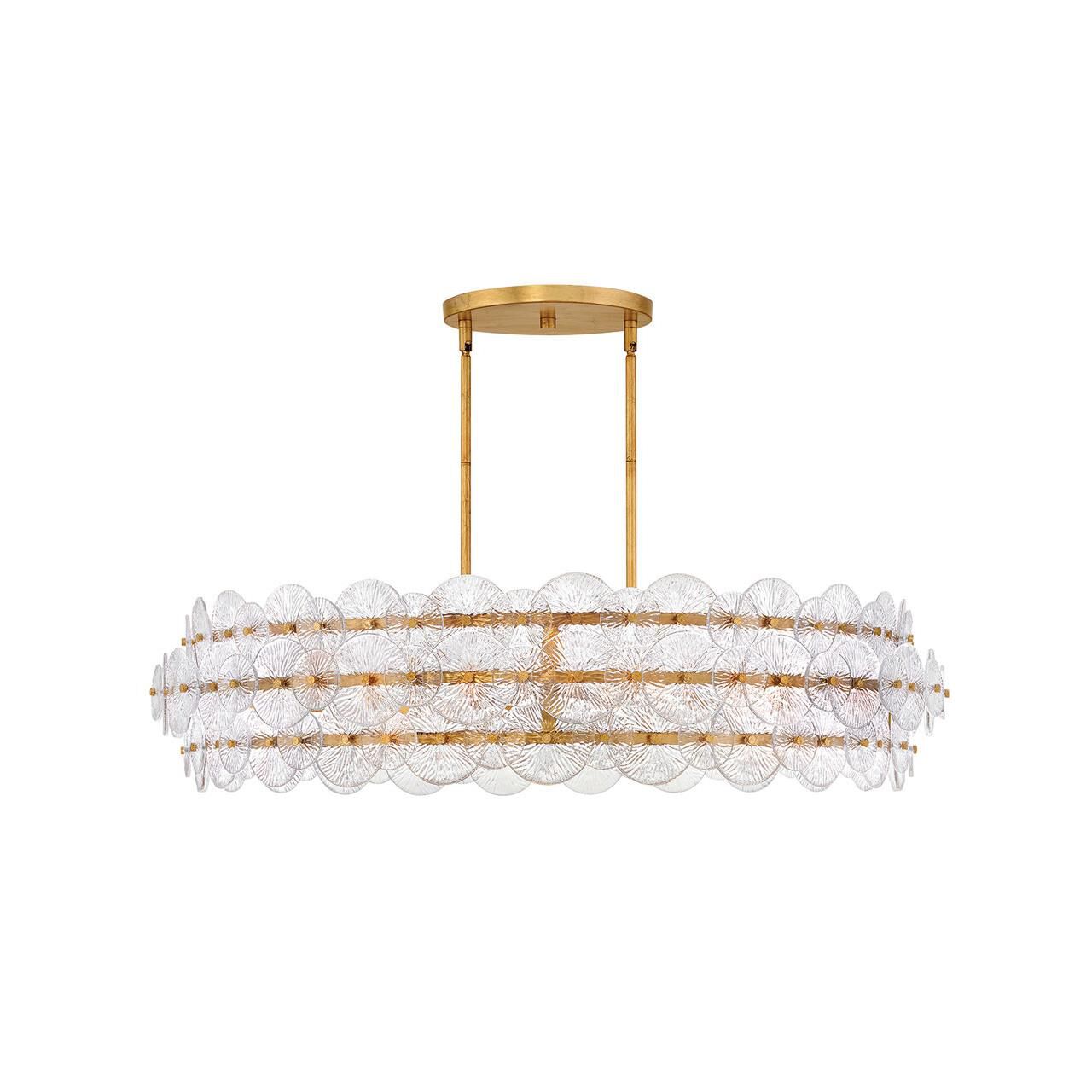 Rene 45 Inch Chandelier by Fredrick Ramond