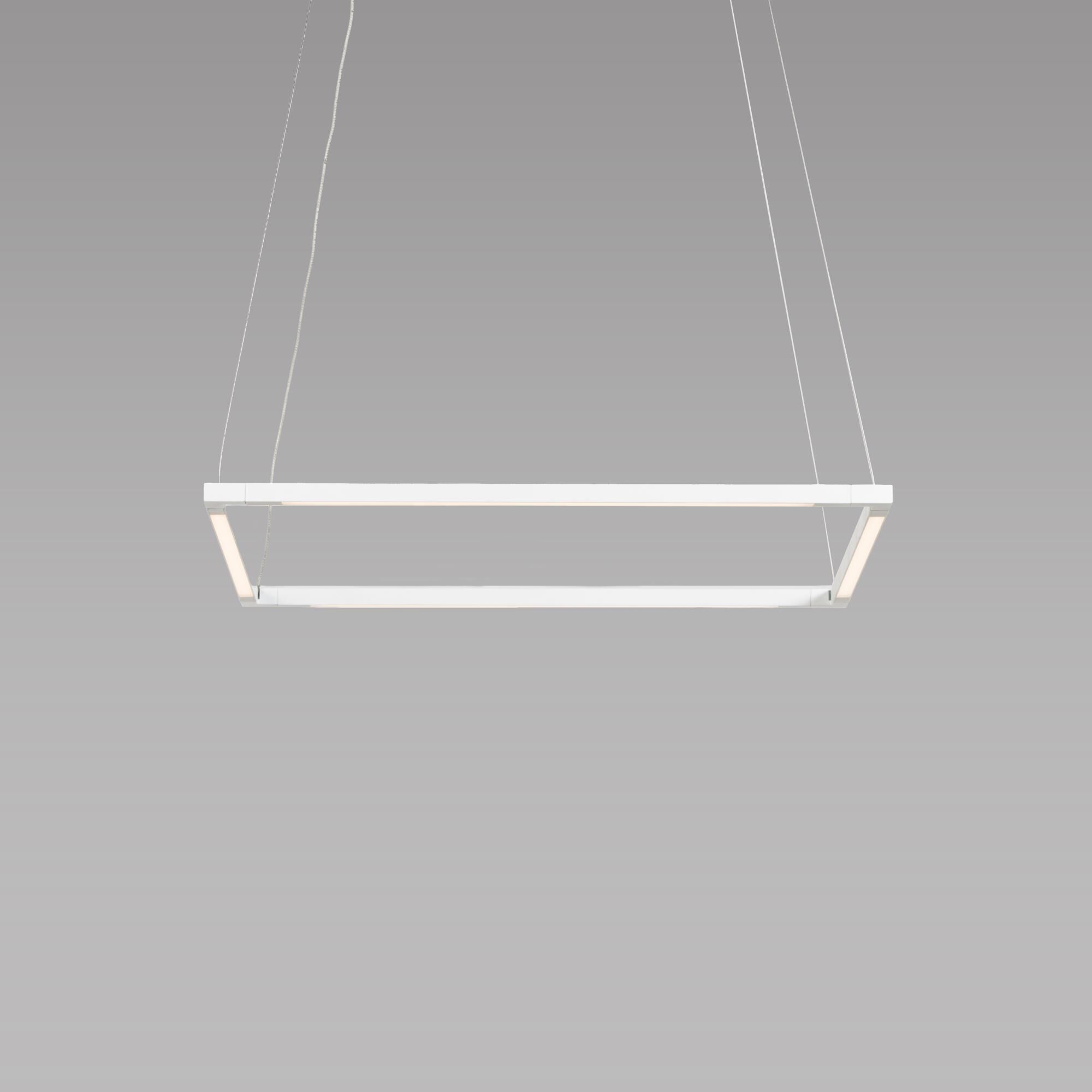 Kenneth Ng, Edmund Ng Z-Bar Pendant 18 Inch LED Large Pendant by Koncept