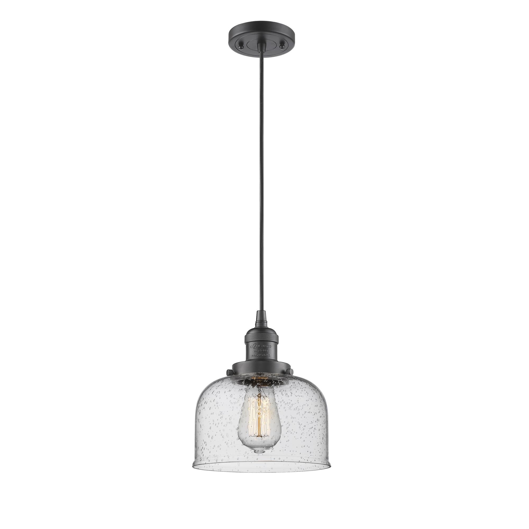 Bruno Marashlian Large Bell 8 Inch Mini Pendant by Innovations Lighting