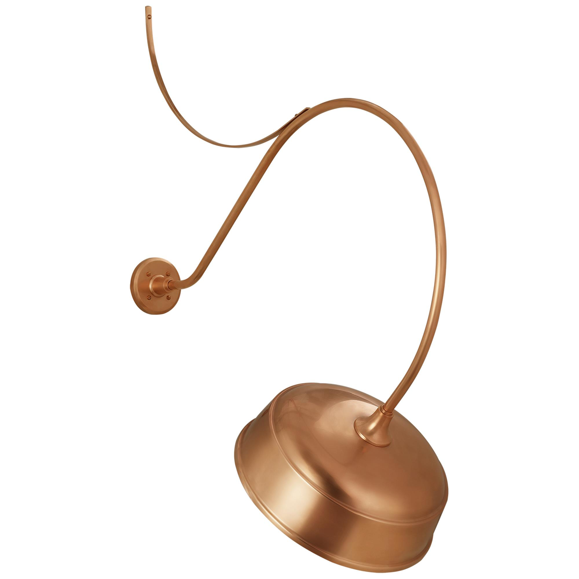 Shown in Soft Copper finish and Copper shade
