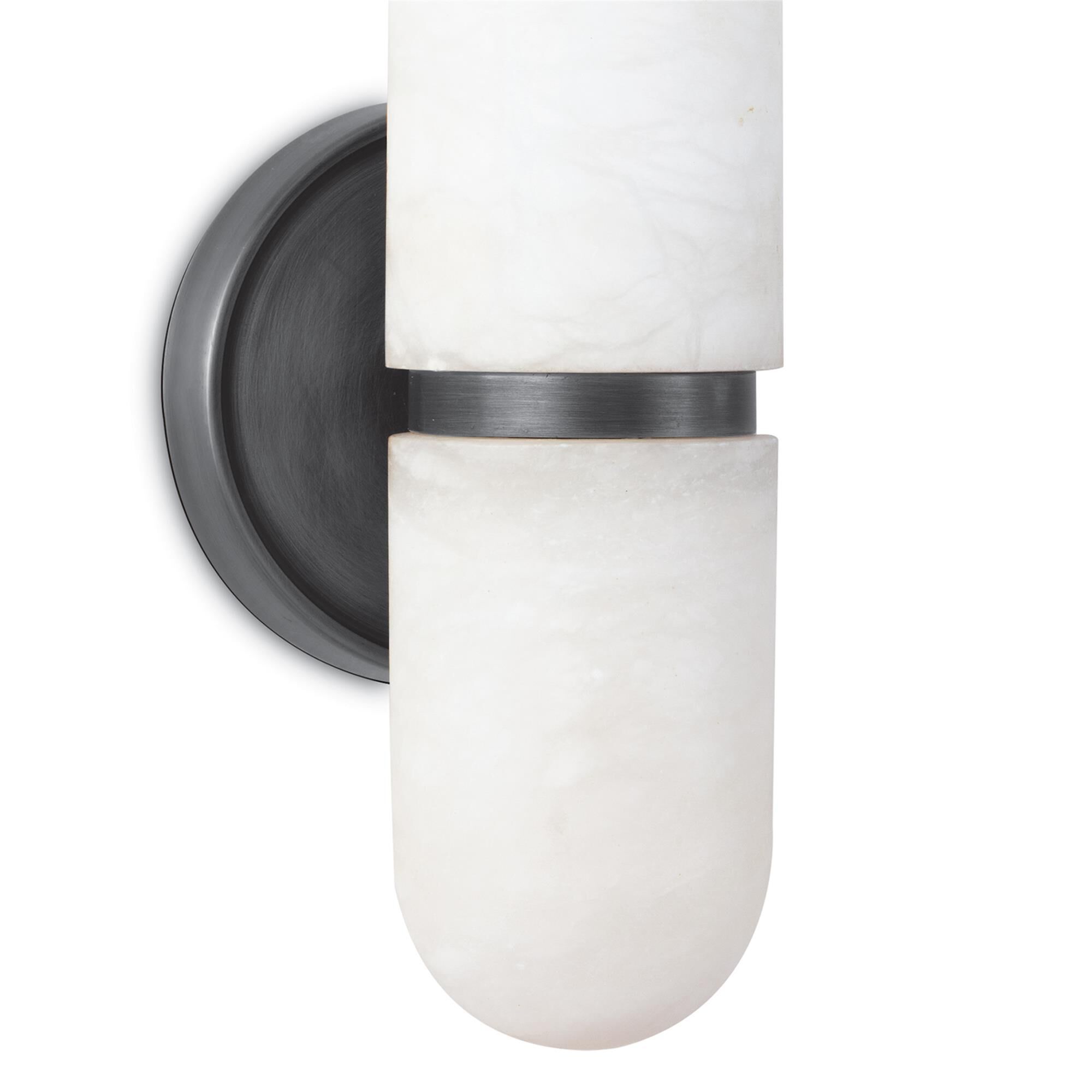 Shown in Natural Stone finish and - None - shade