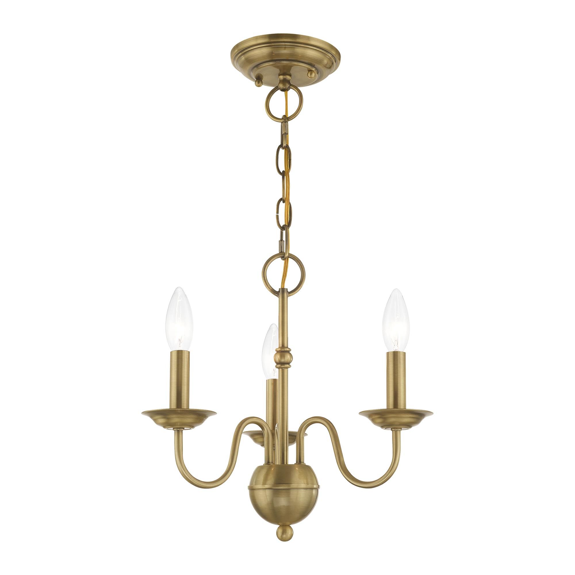 Shown in Antique Brass finish