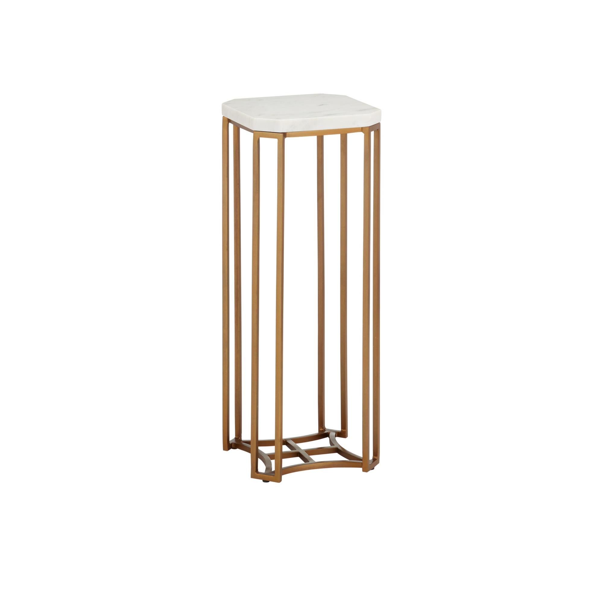 Shown in White and Antique Brass finish