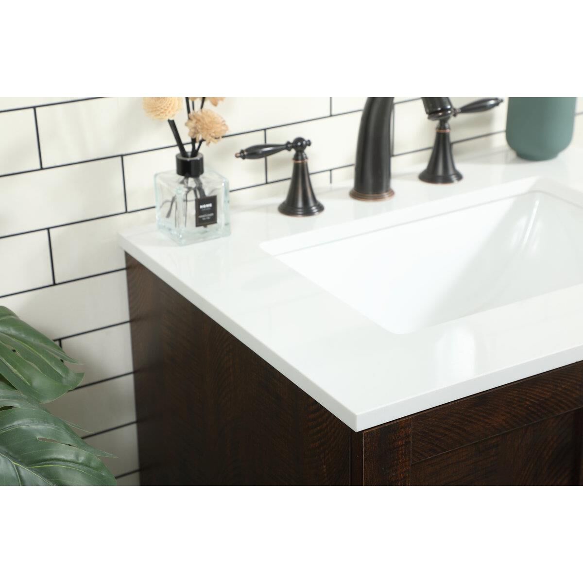 Shown in Expresso finish