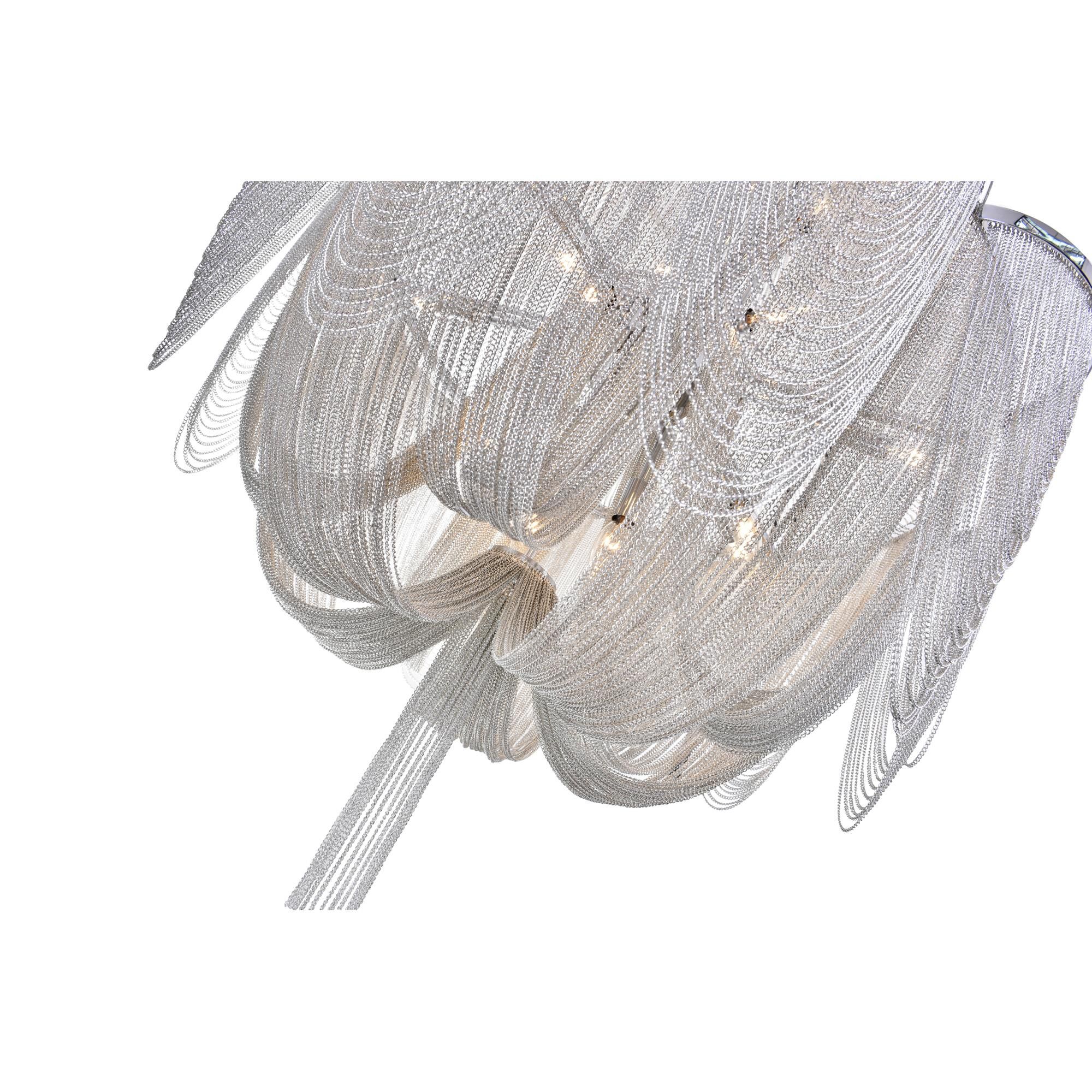 Taylor 22 Inch 10 Light Mini Chandelier by CWI Lighting