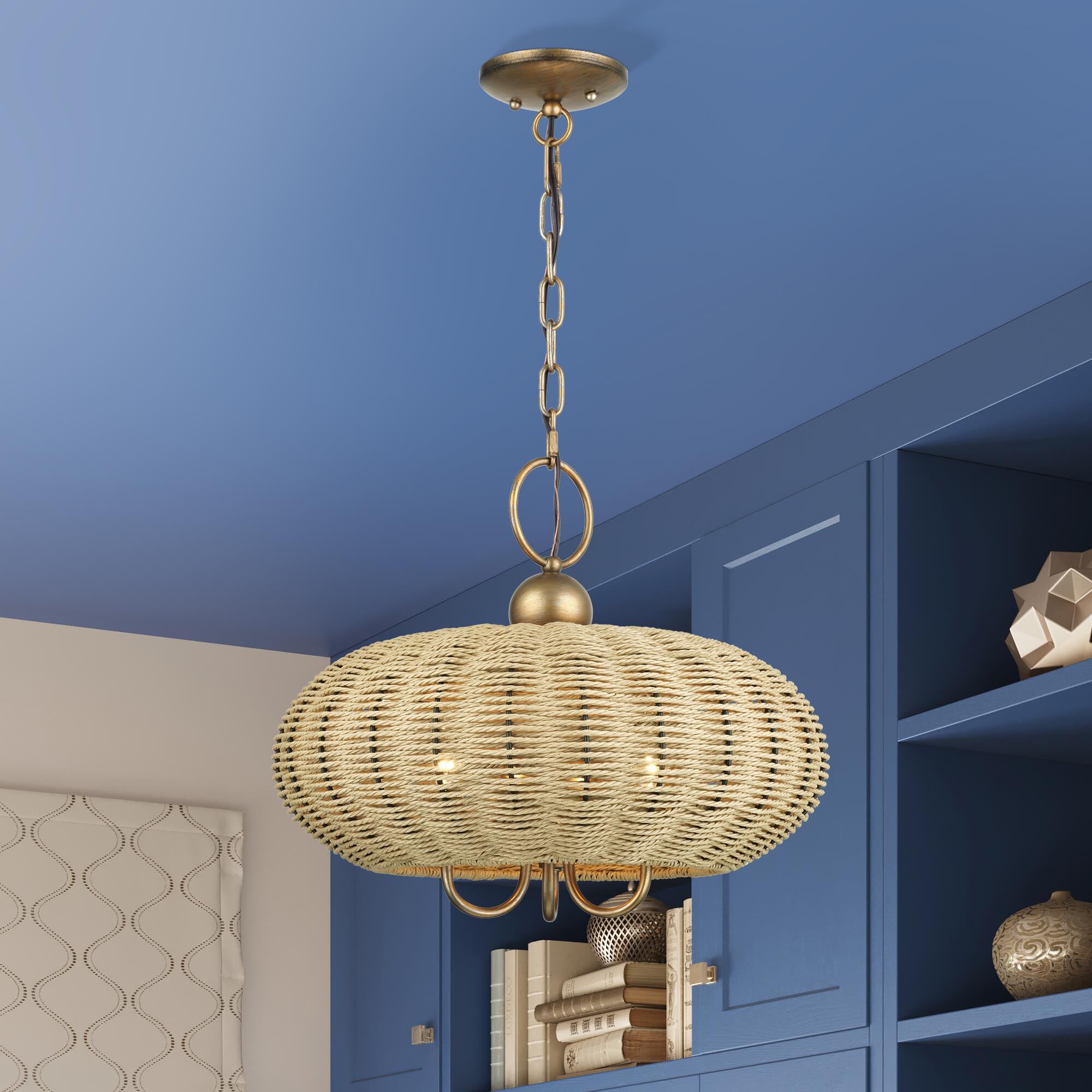 Summervine 18 Inch Large Pendant by Livex Lighting