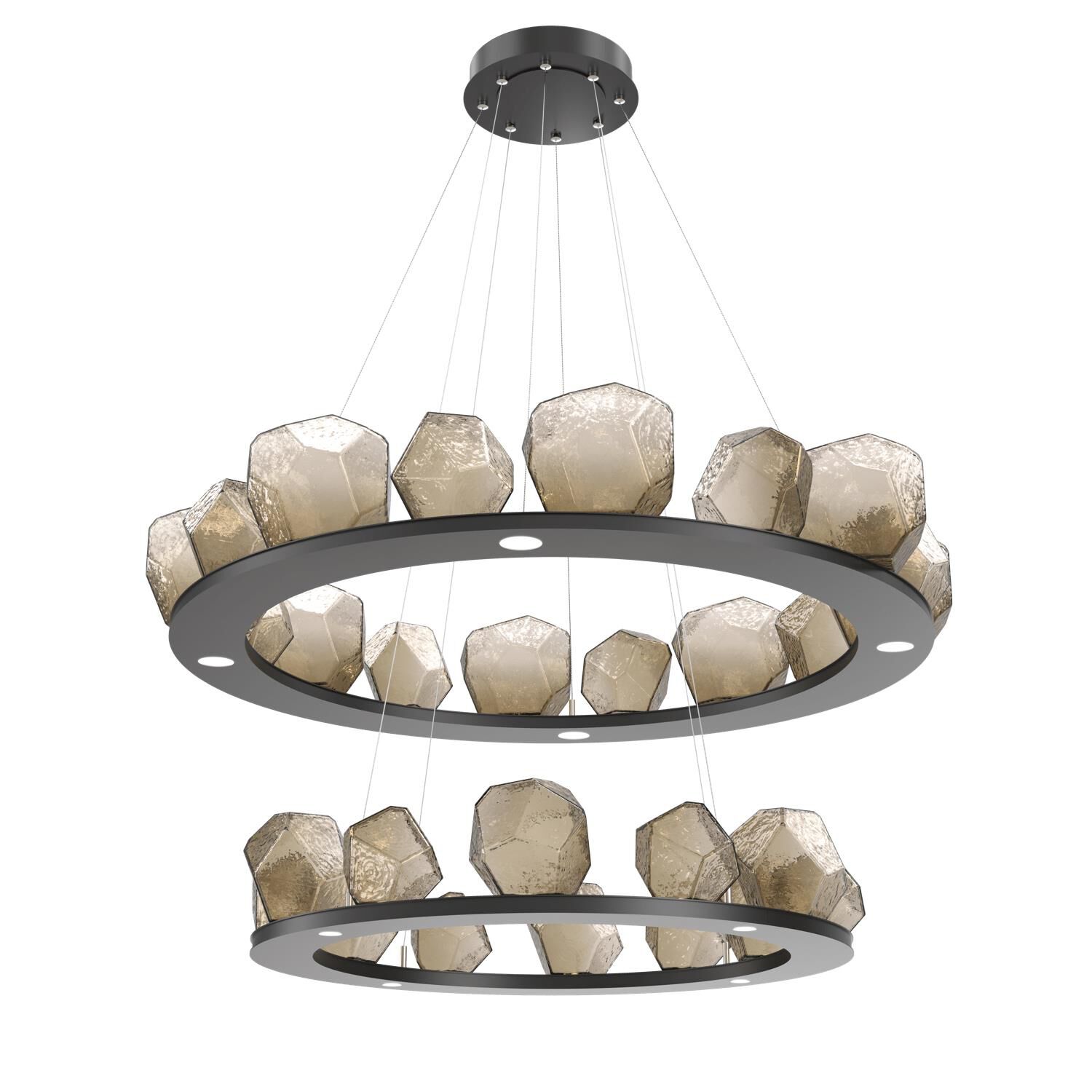 Gem 48 Inch 36 Light LED Chandelier by Hammerton Studio