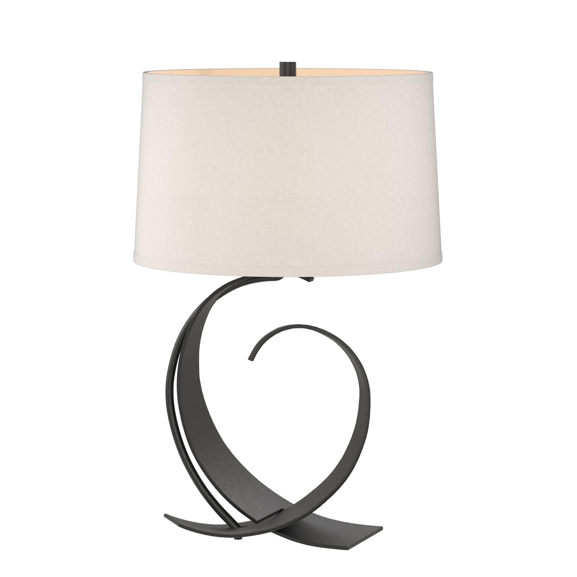 Shown in Black finish and Flax shade