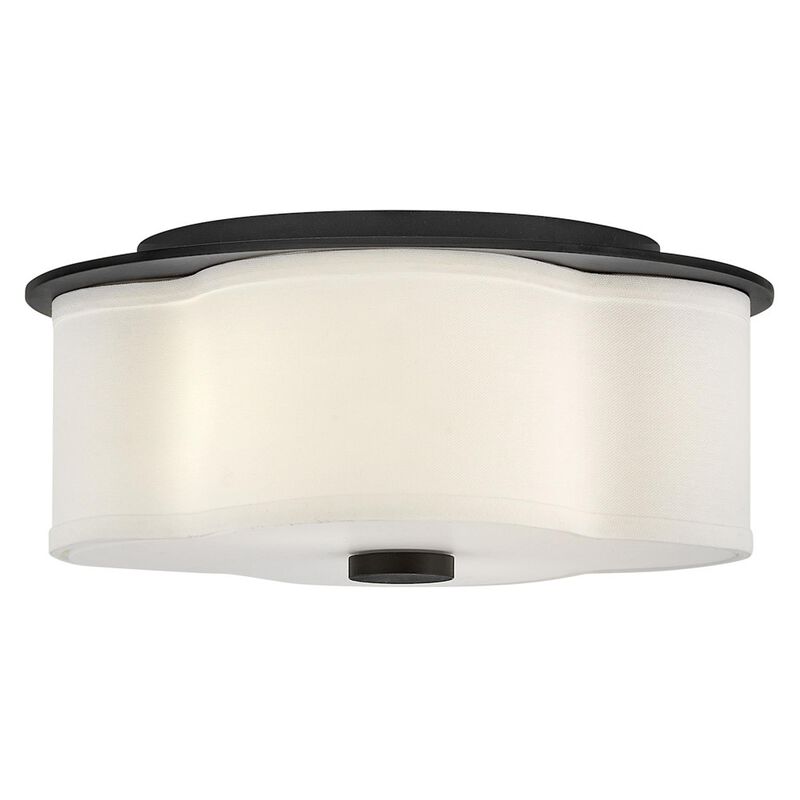 Delaney 14 Inch 2 Light Flush Mount by Hinkley