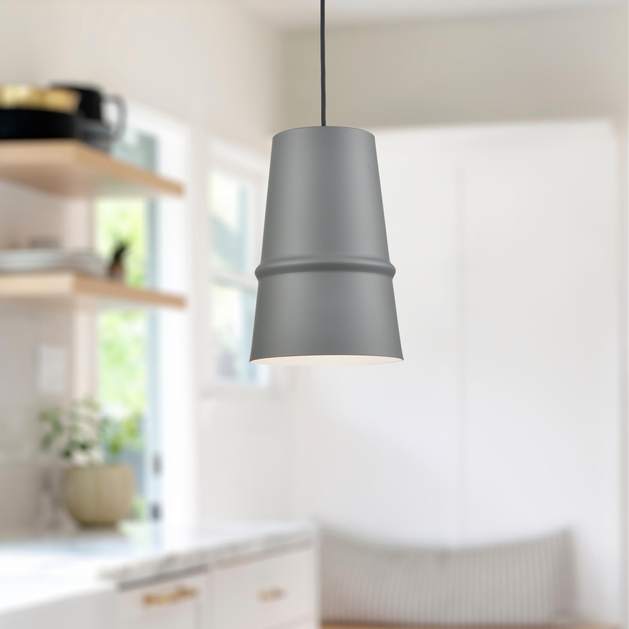 Shown in Gray finish and Aluminium shade