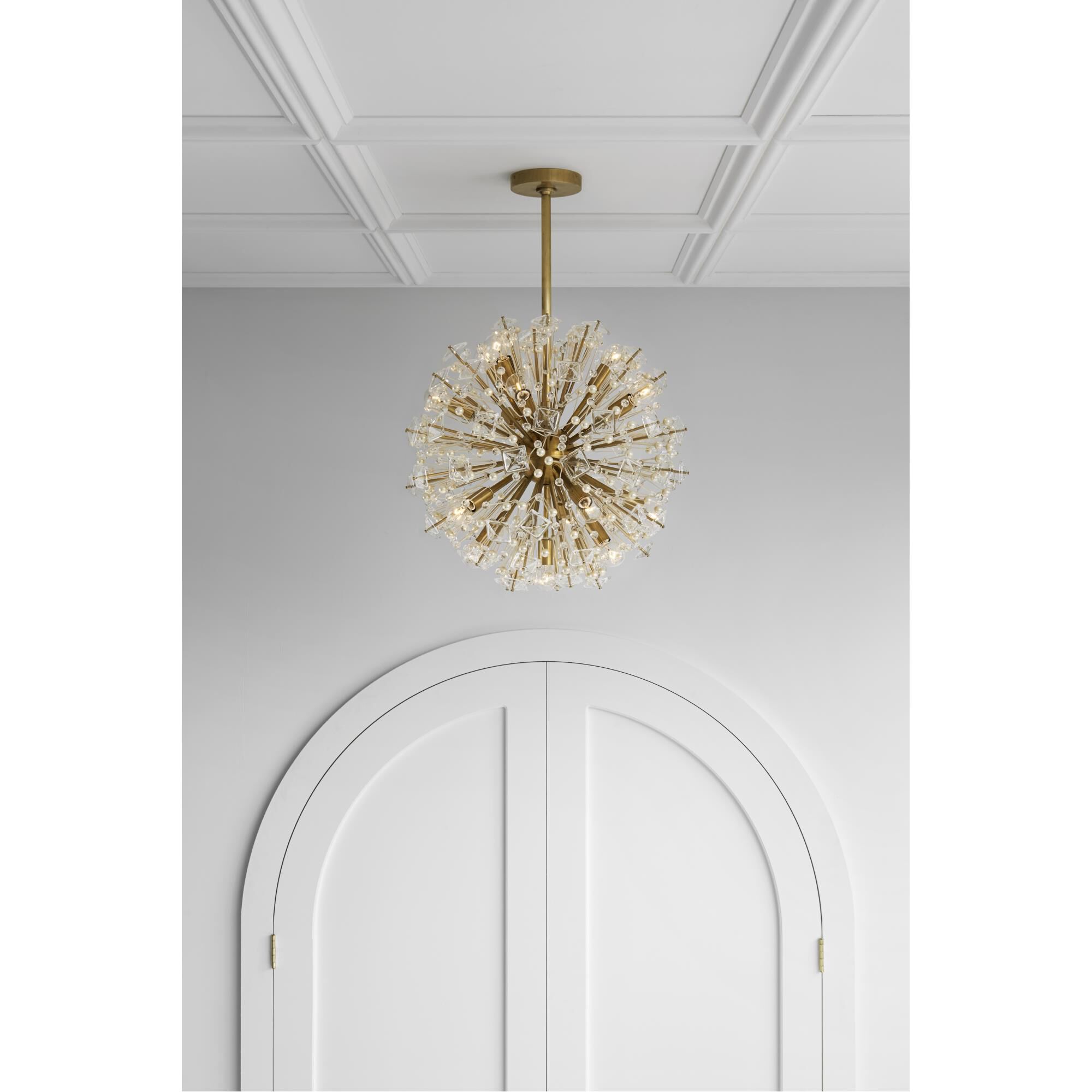 kate spade new york Dickinson 22 Inch 17 Light Chandelier by Visual Comfort Signature Collection