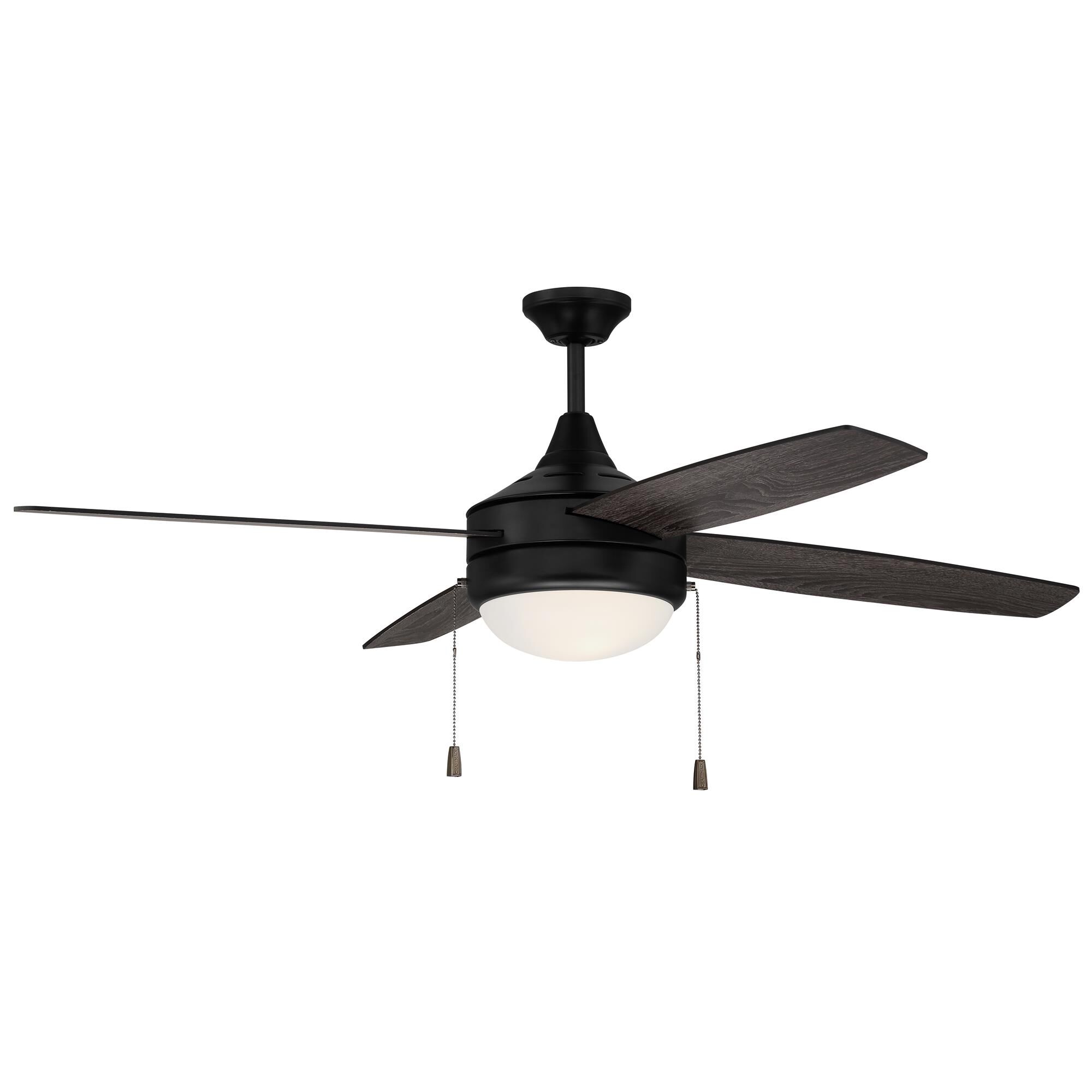 Phaze 52 Inch 4 Blade Ceiling Fan with Light Kit,
