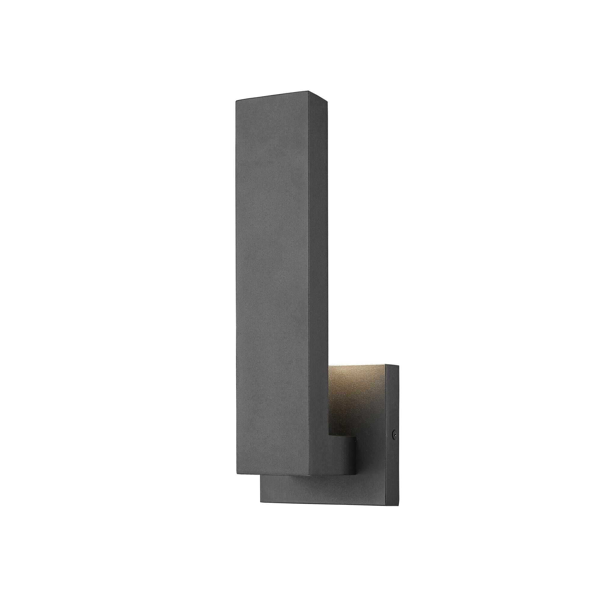 Z-Lite Edge 12 Inch Tall LED Outdoor Wall Light