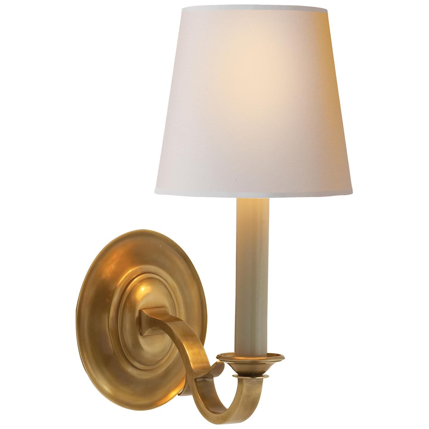 Visual Comfort Signature Collection Thomas O'Brien Channing 14 Inch Wall Sconce