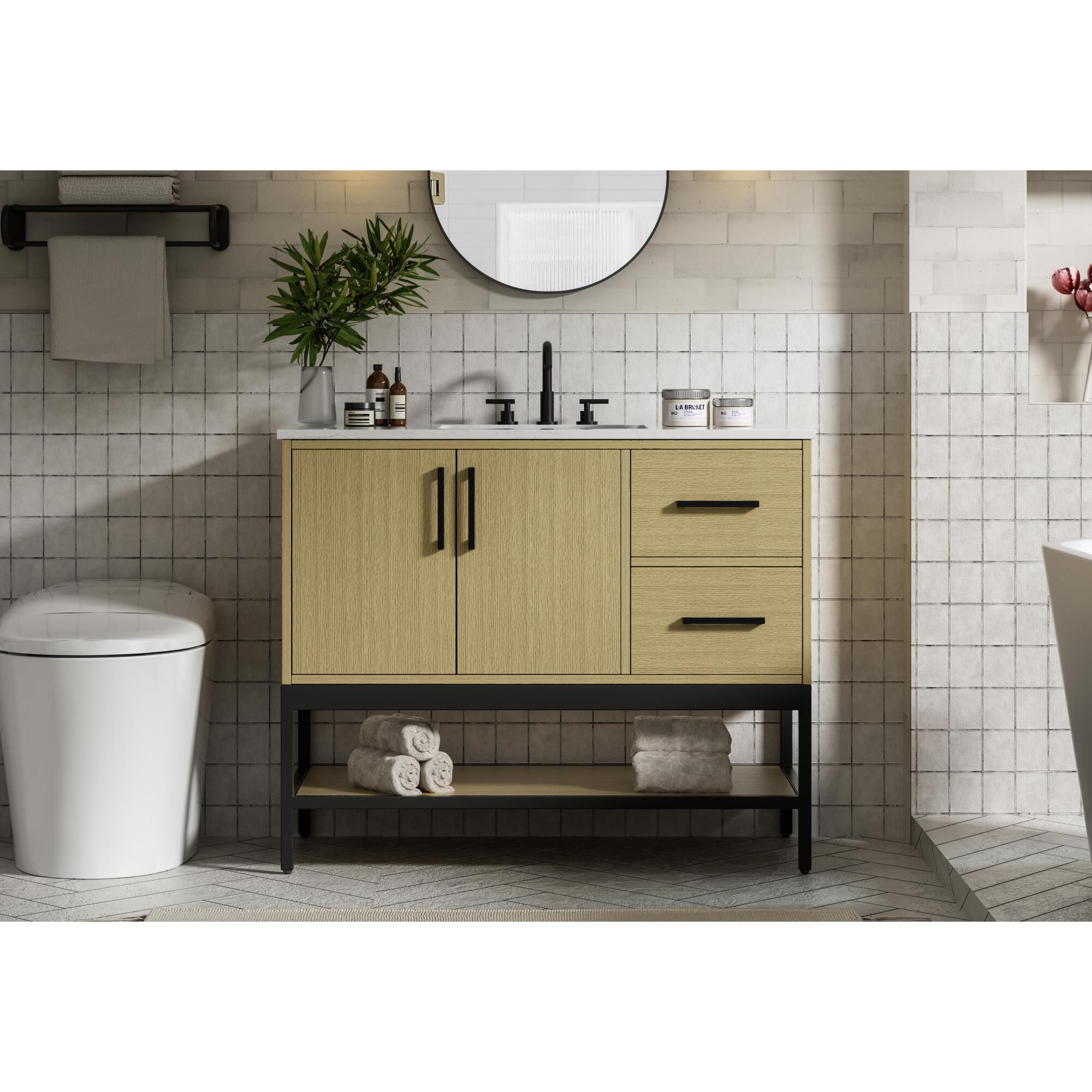 Lennox 0 Inch Bath Vanity by Elegant Dcor