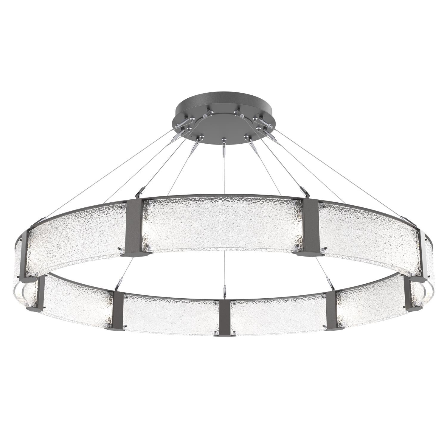 Parallel 60 Inch 36 Light LED Chandelier by Hammerton Studio