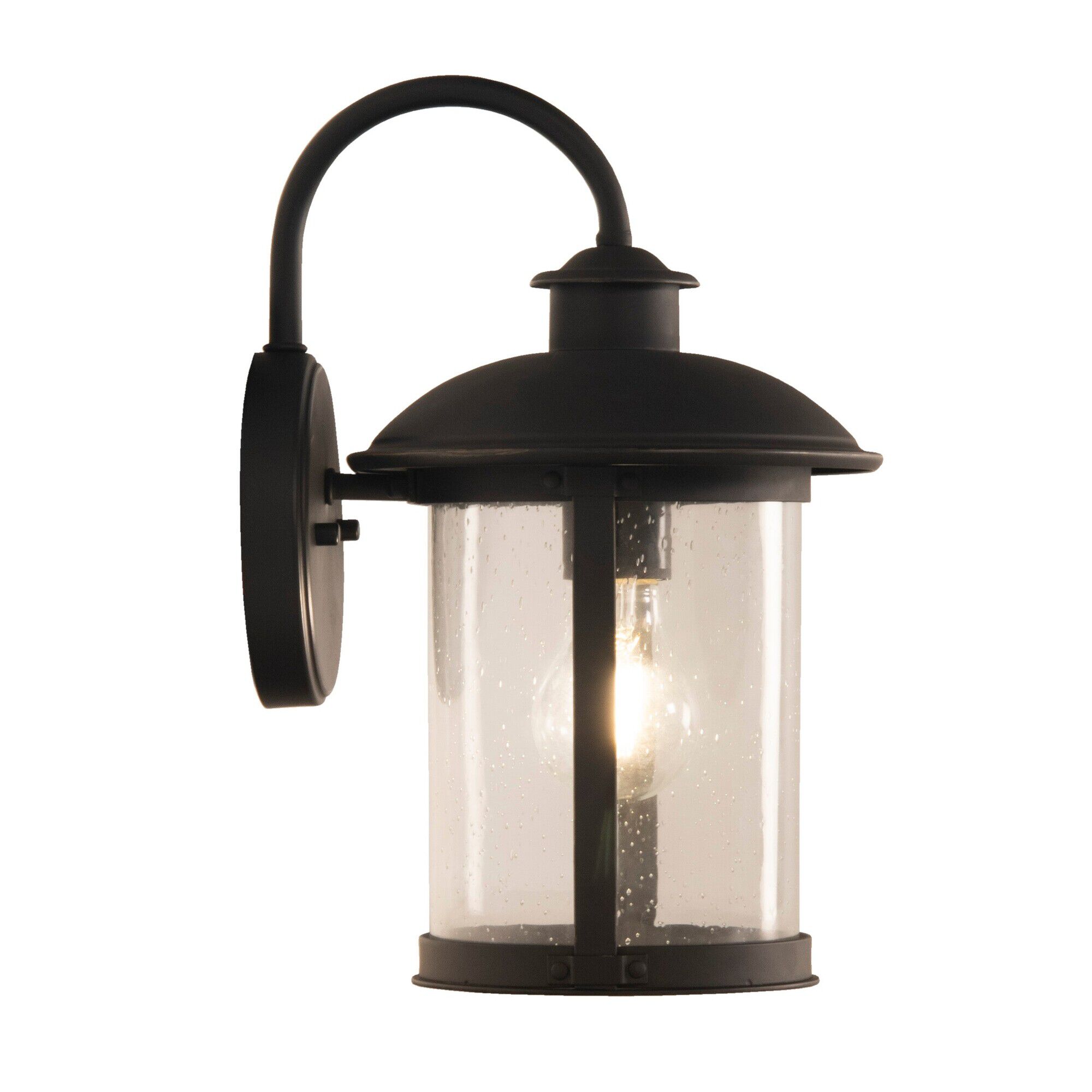Shown in Dark Bronze Gilded finish and Cylinder glass