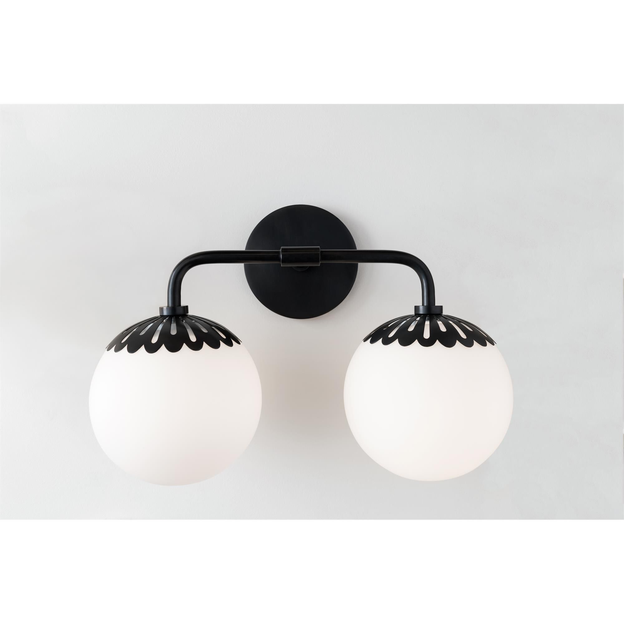 Paige 15 Inch 2 Light Bath Vanity Light,