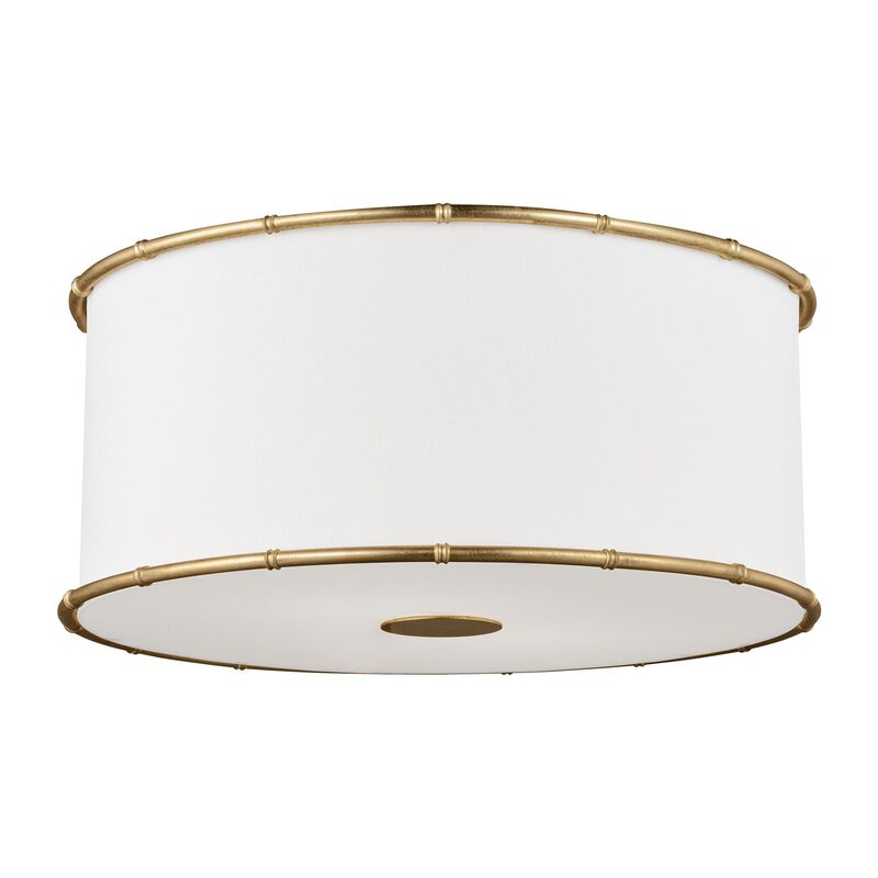 Alexa Hampton Aldric 19 Inch 2 Light Flush Mount by Visual Comfort Studio