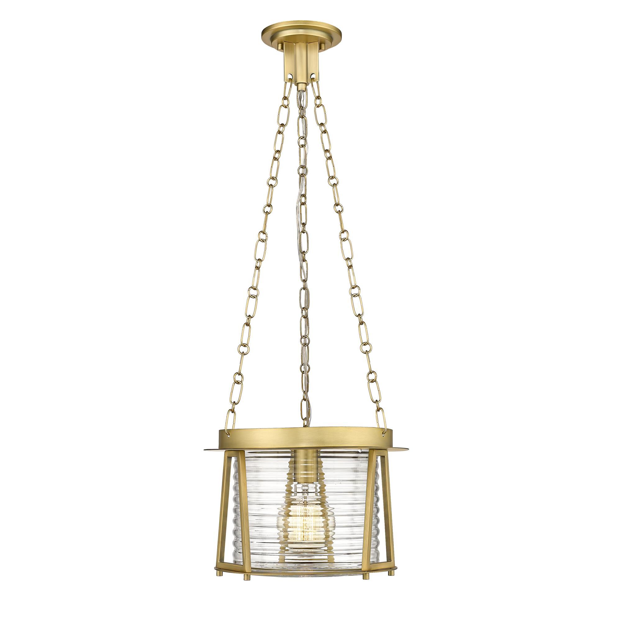 Shown in Matte Black finish and Water Hammered glass