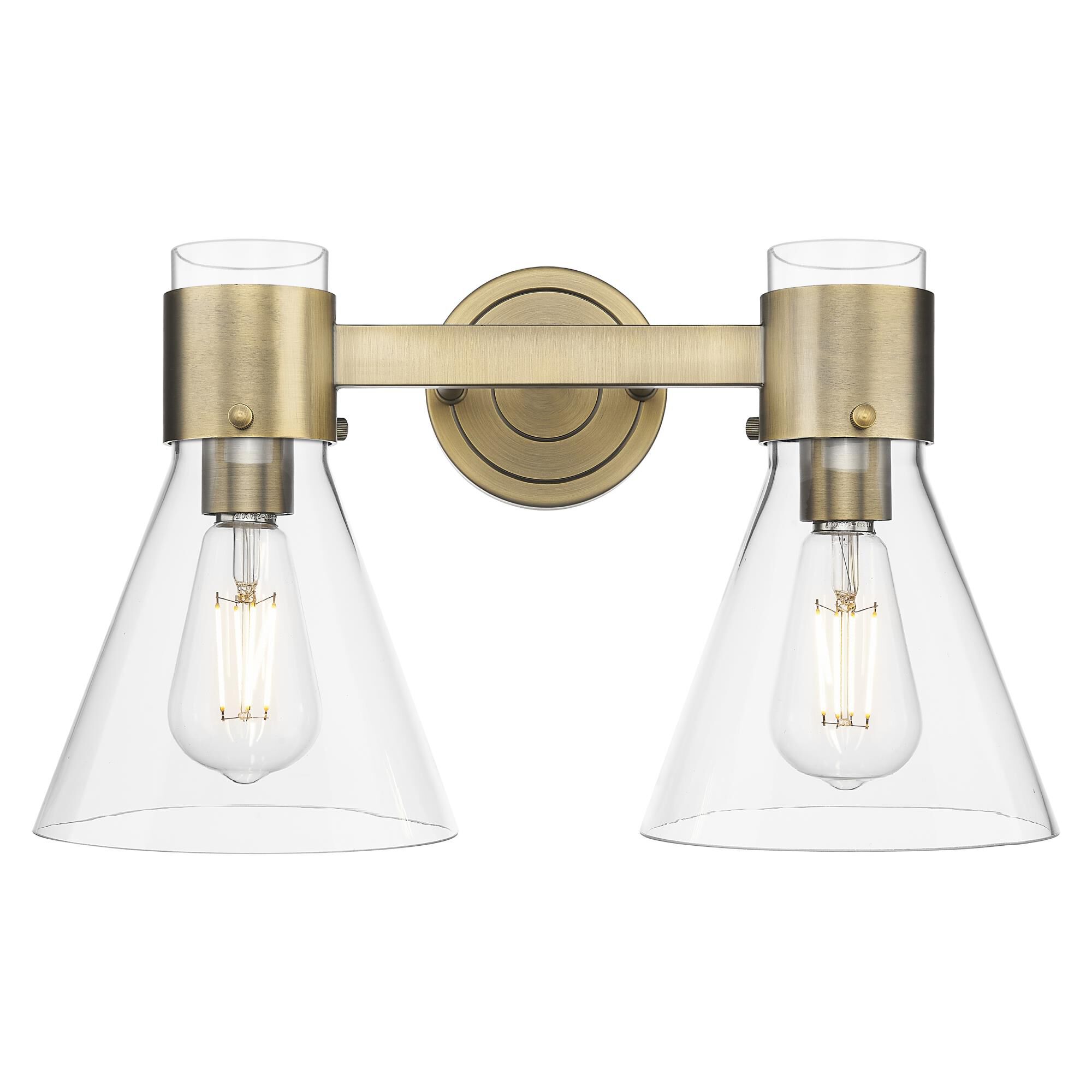 Bruno Marashlian Lawton Cone 16 Inch Bath Vanity Light by Innovations Lighting