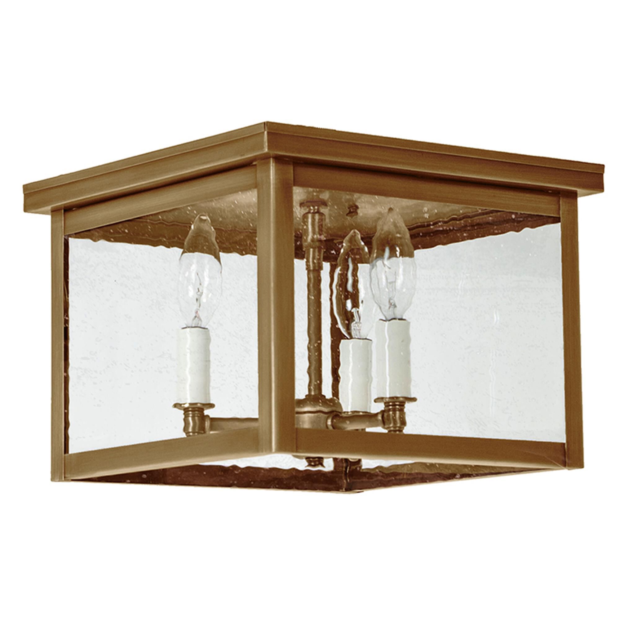 Williams 11 Inch 3 Light Outdoor Flush Mount,