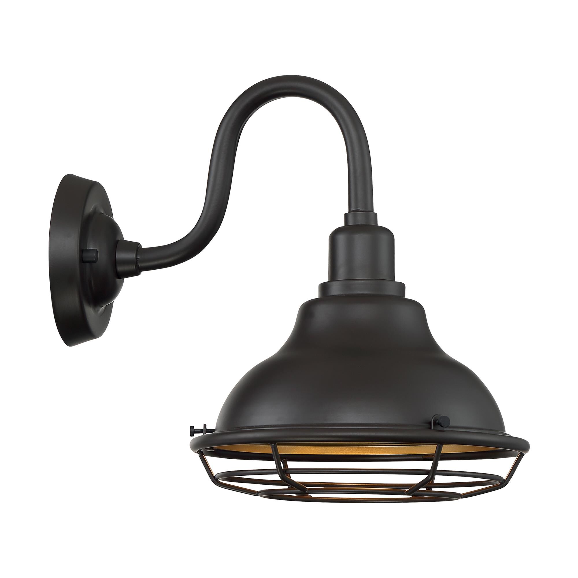 Shown in Dark Bronze / Gold finish