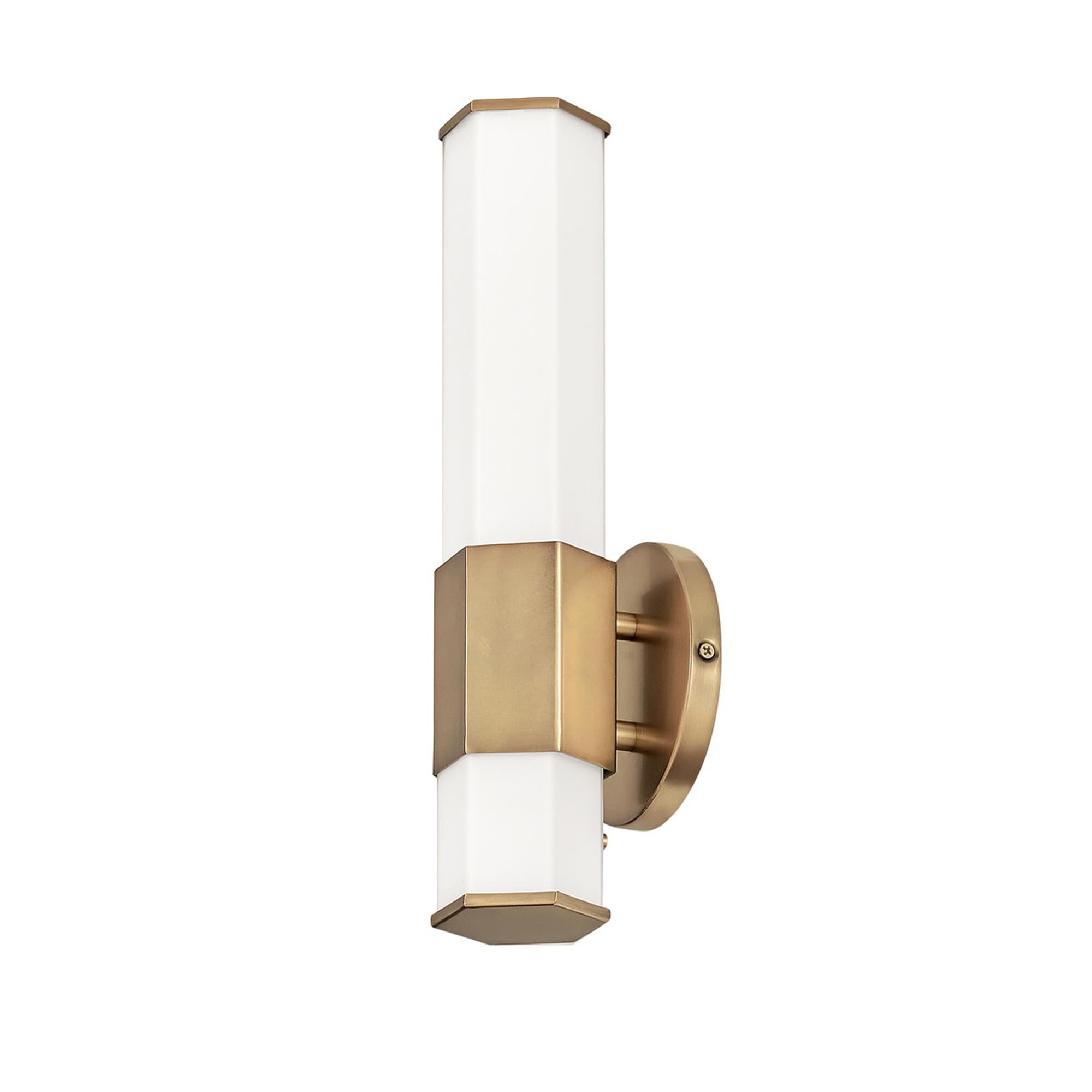 Facet 14 Inch Bath Vanity Light,