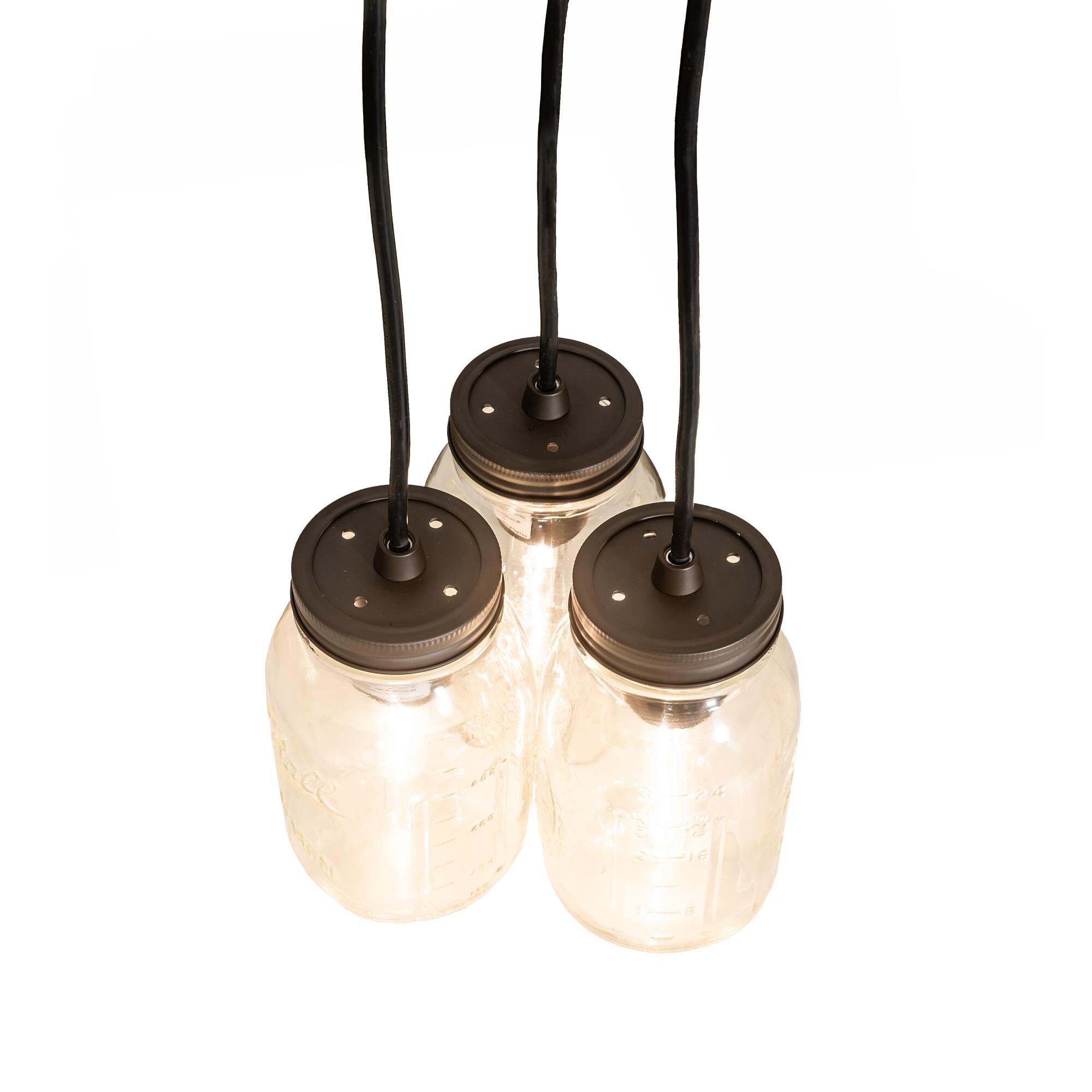 Shown in Oil Rubbed Bronze finish and Clear glass