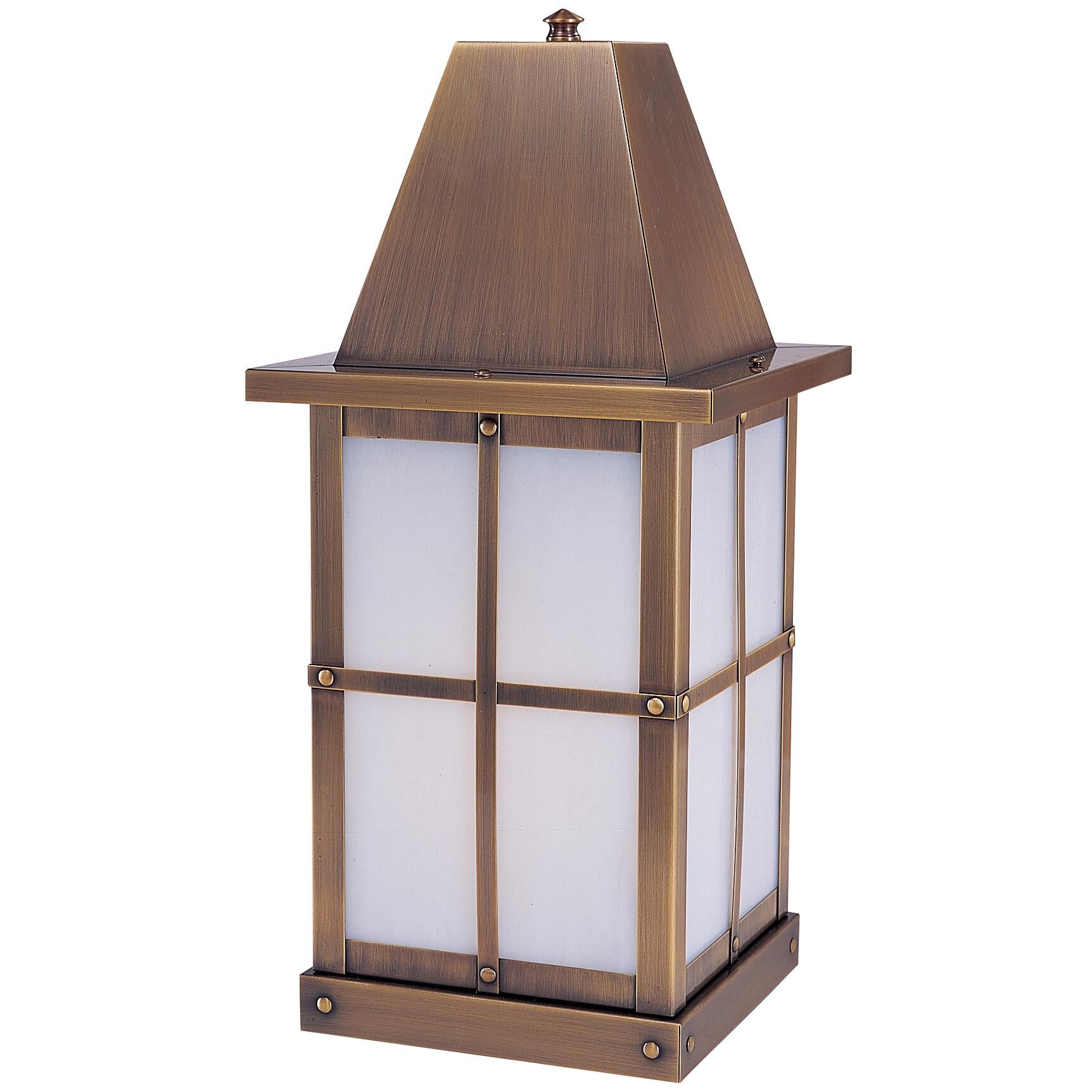 Arroyo Craftsman Hartford 18 Inch Tall Outdoor Pier Lamp