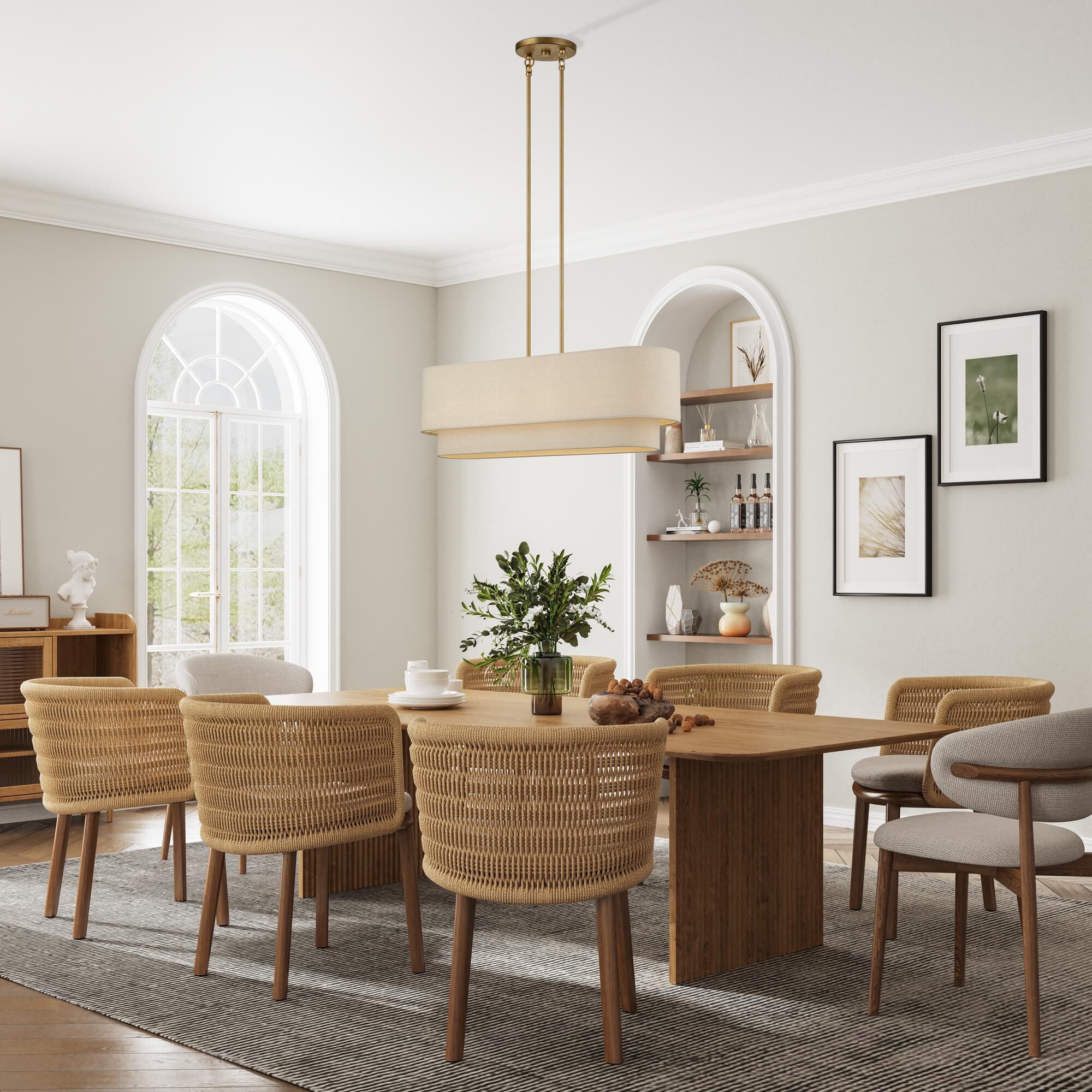 Bellingham 36 Inch Linear Suspension Light by Livex Lighting