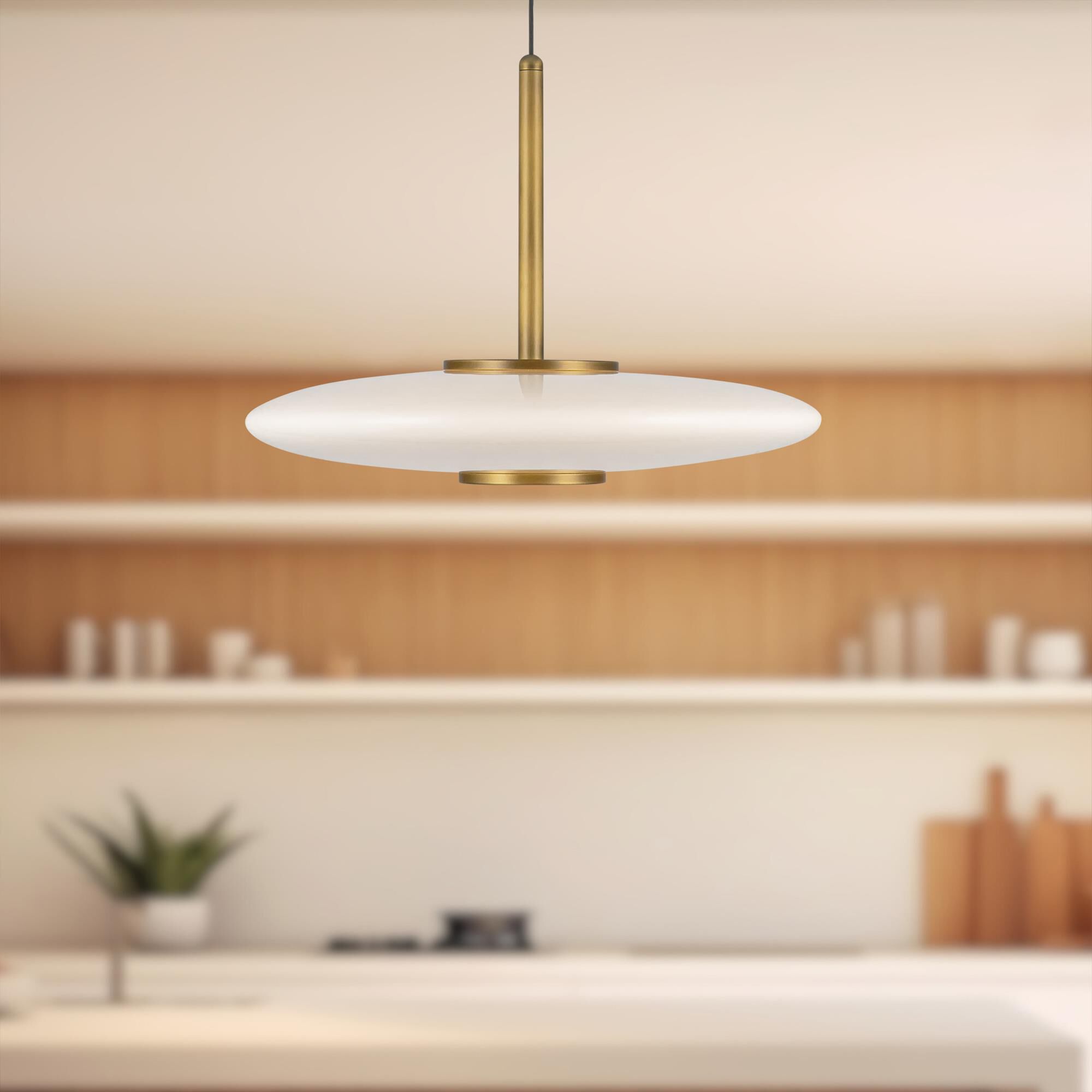 Kyoto 18 Inch Large Pendant by Kuzco Lighting