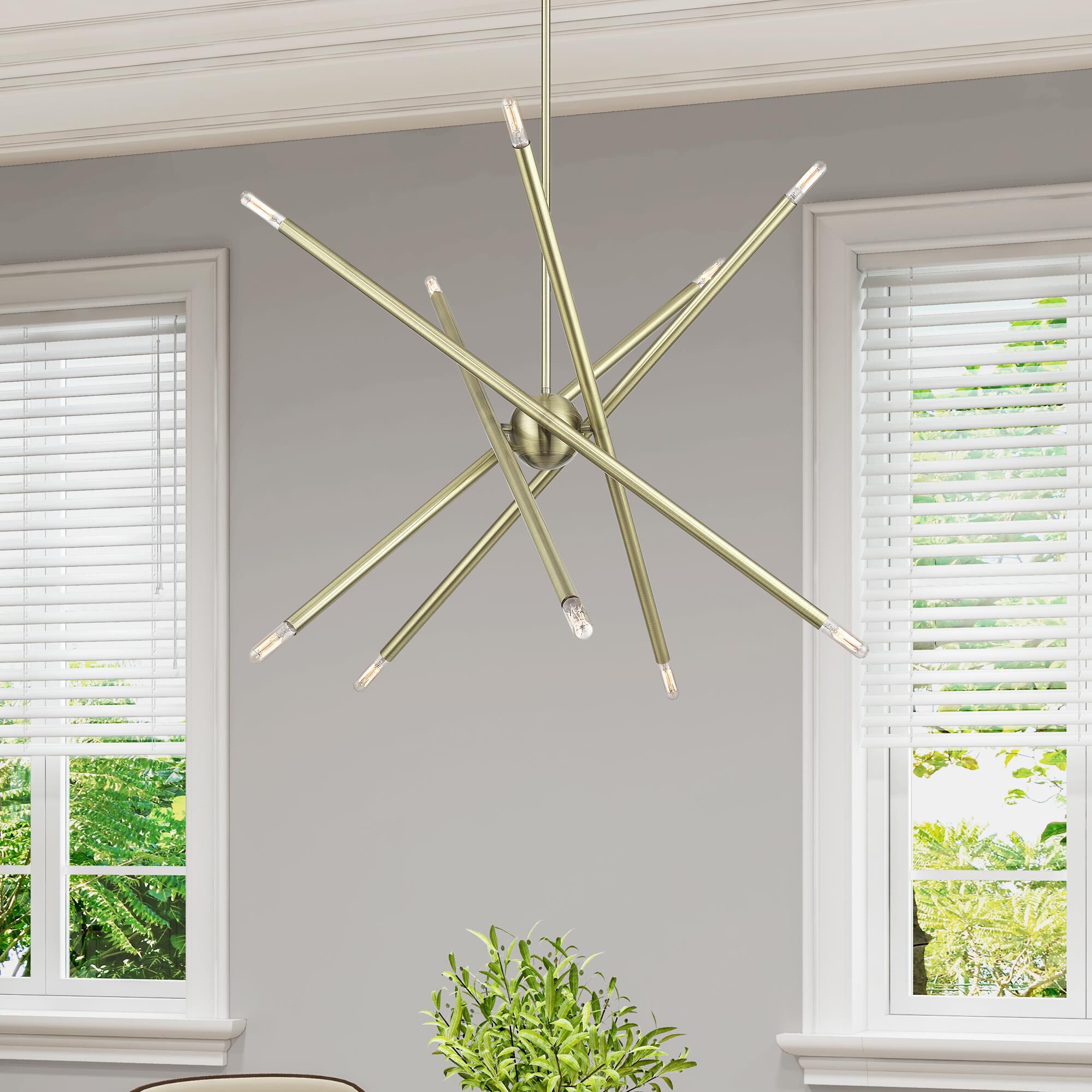 Soho 28 Inch Chandelier by Livex Lighting