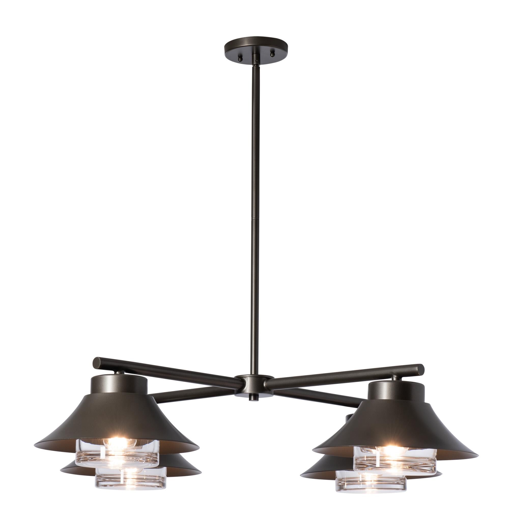 Shown in Coastal Dark Smoke finish and Clear shade