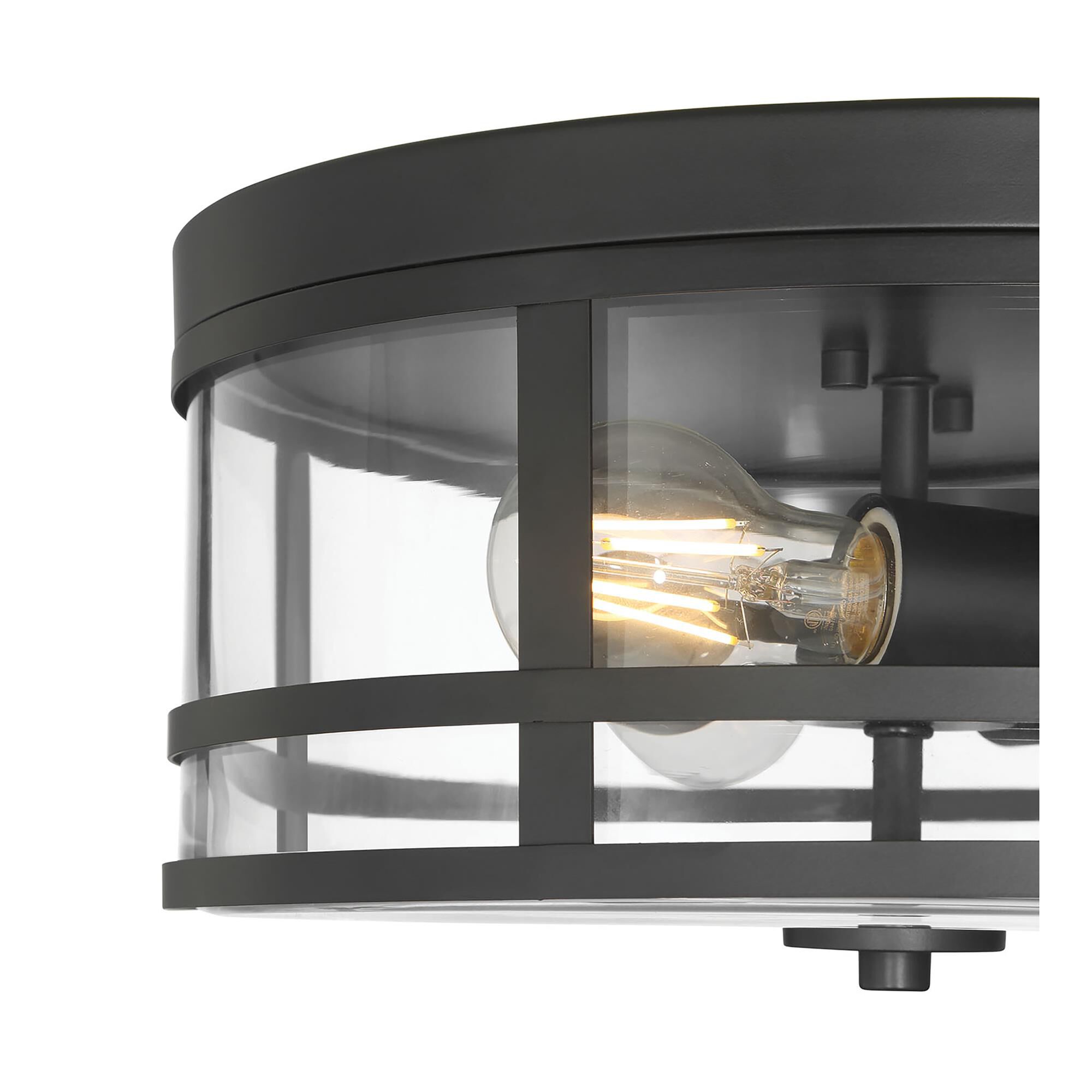 Lunden 13 Inch Flush Mount by Millennium Lighting