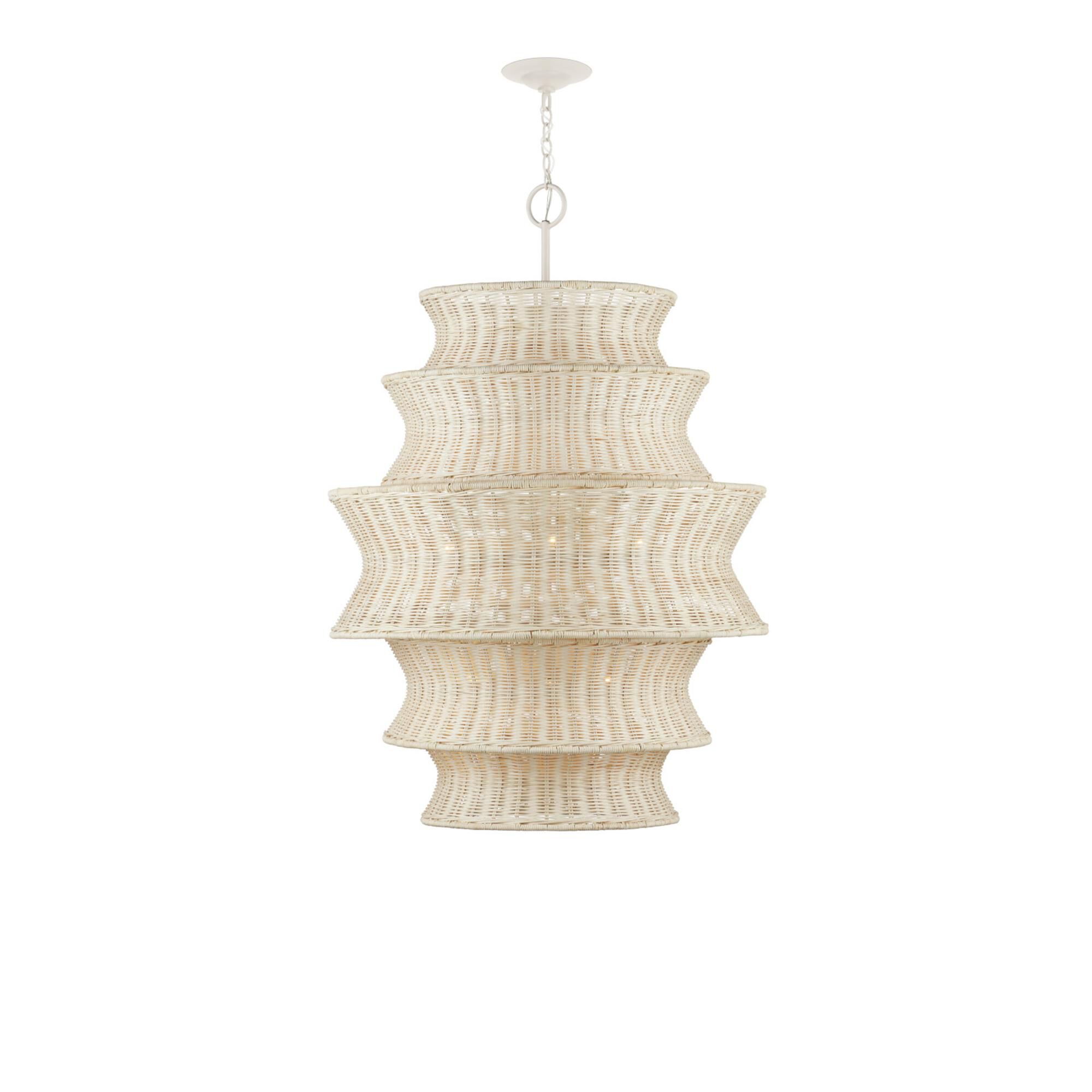 Phebe 32 Inch 9 Light Chandelier,