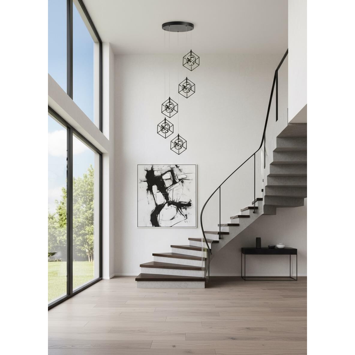 Cortina 65 Inch Floor Lamp by Artcraft