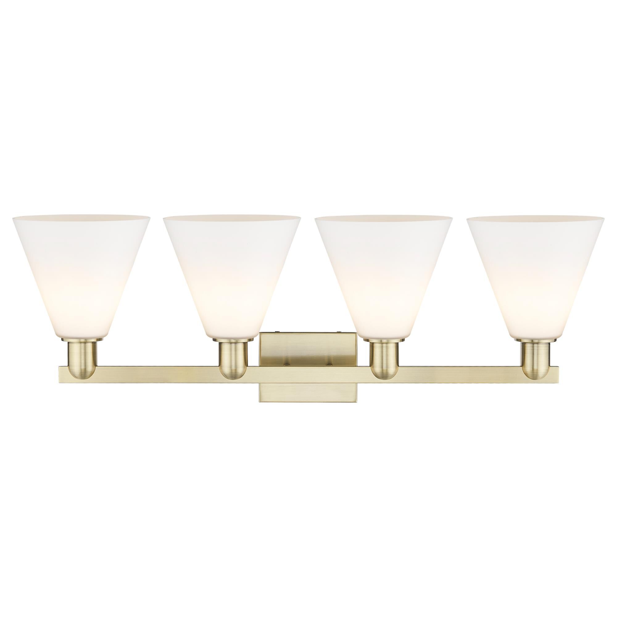 Bruno Marashlian Berkshire Glass 35 Inch Bath Vanity Light by Innovations Lighting