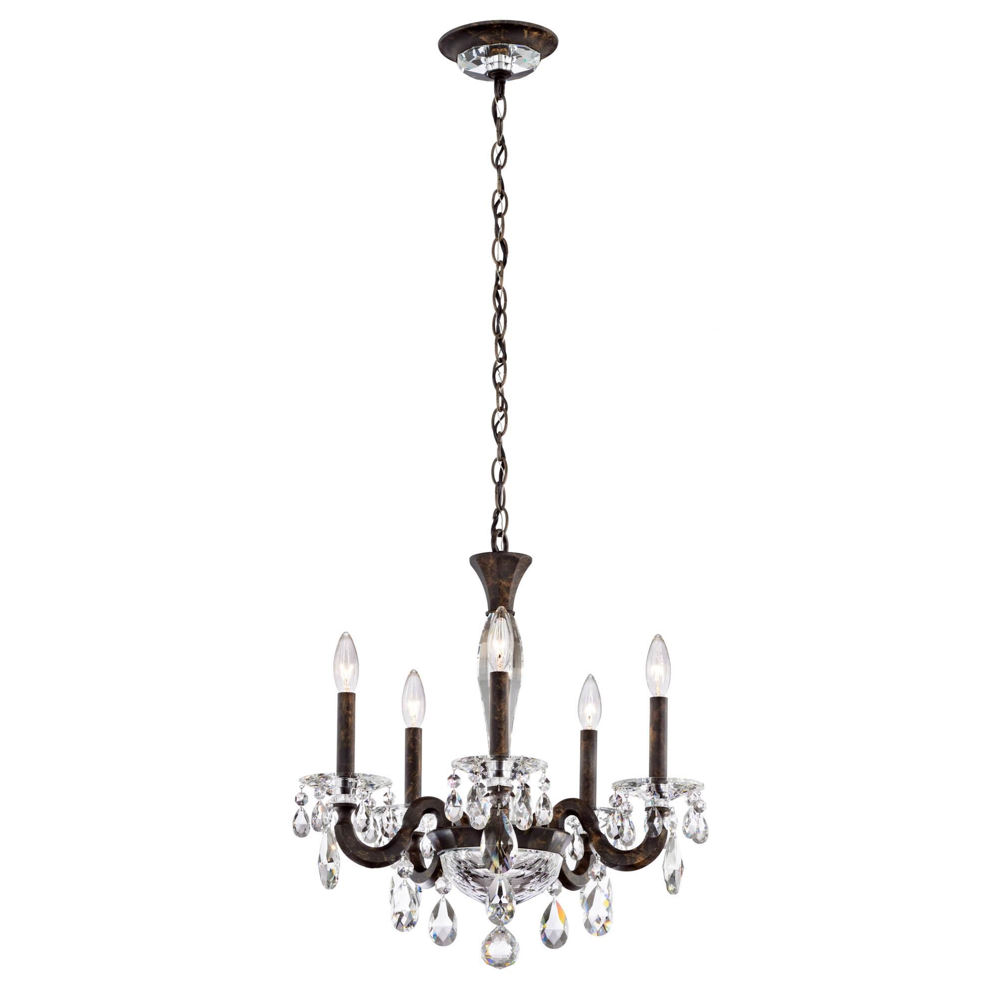 San Marco 20 Inch 5 Light Mini Chandelier by Schonbek