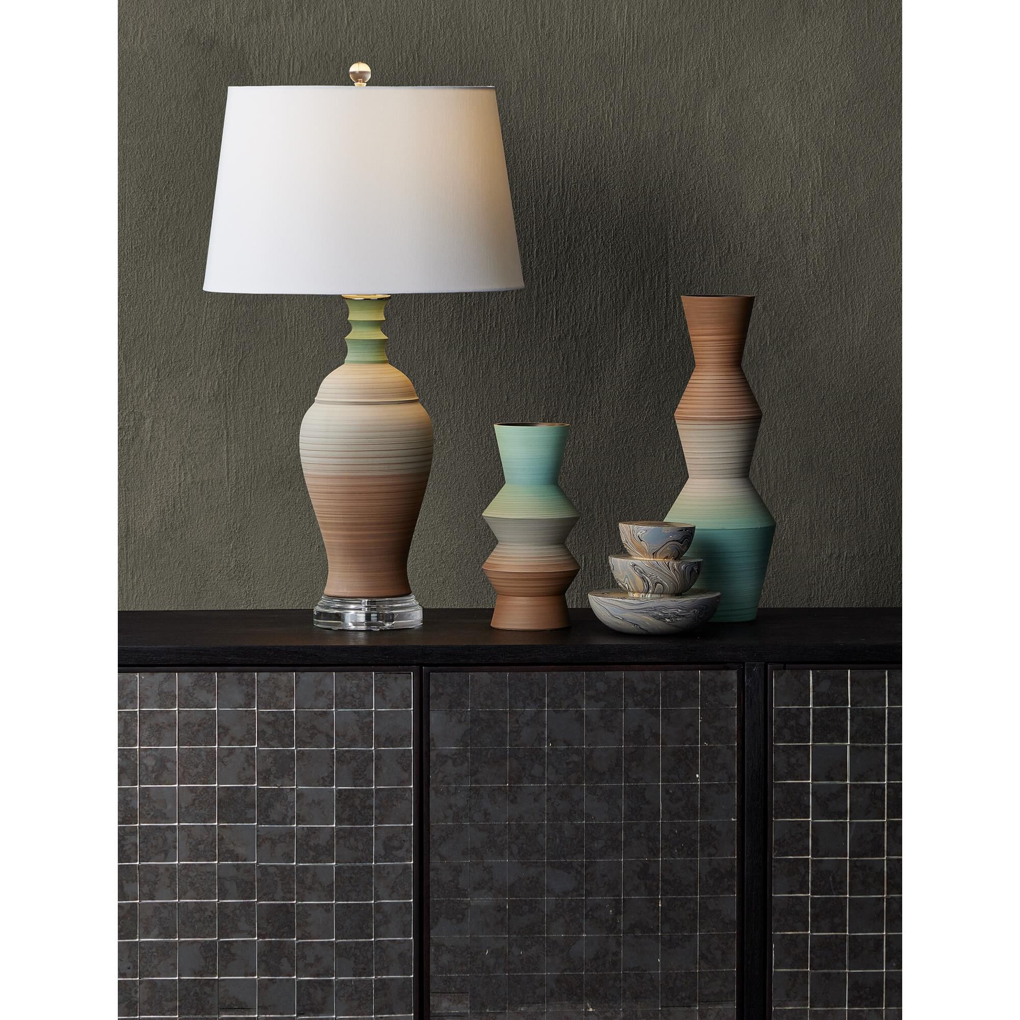 Shown in Marbleized Gray finish