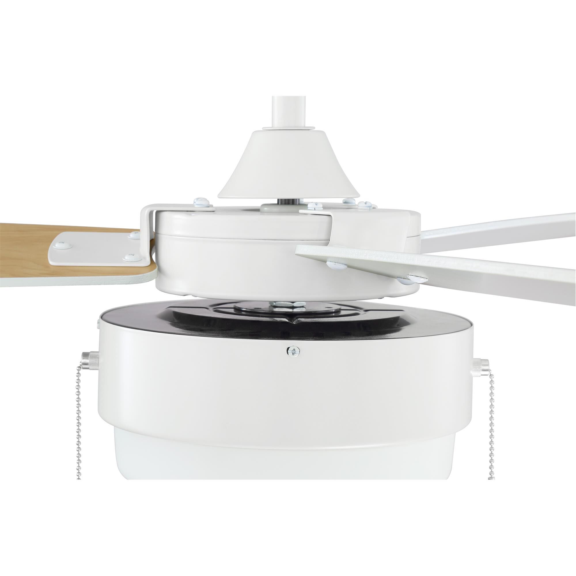 Intrepid 52 Inch Ceiling Fan with Light Kit,