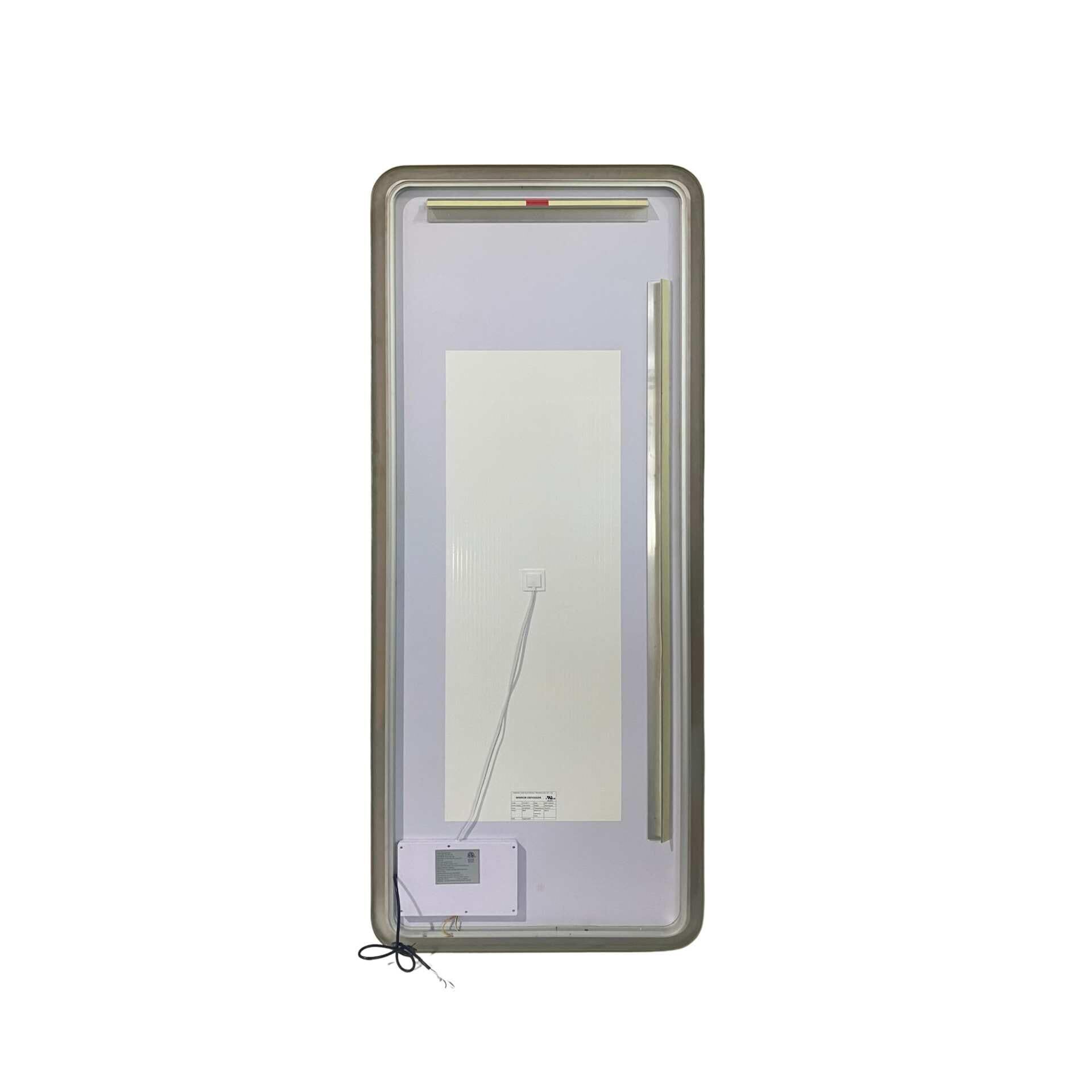 Harmoni 72 Inch Rectangular LED Lighted Mirror by Elegant Decor