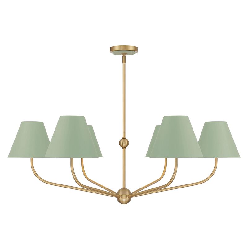 Xavier 40 Inch Chandelier by Crystorama