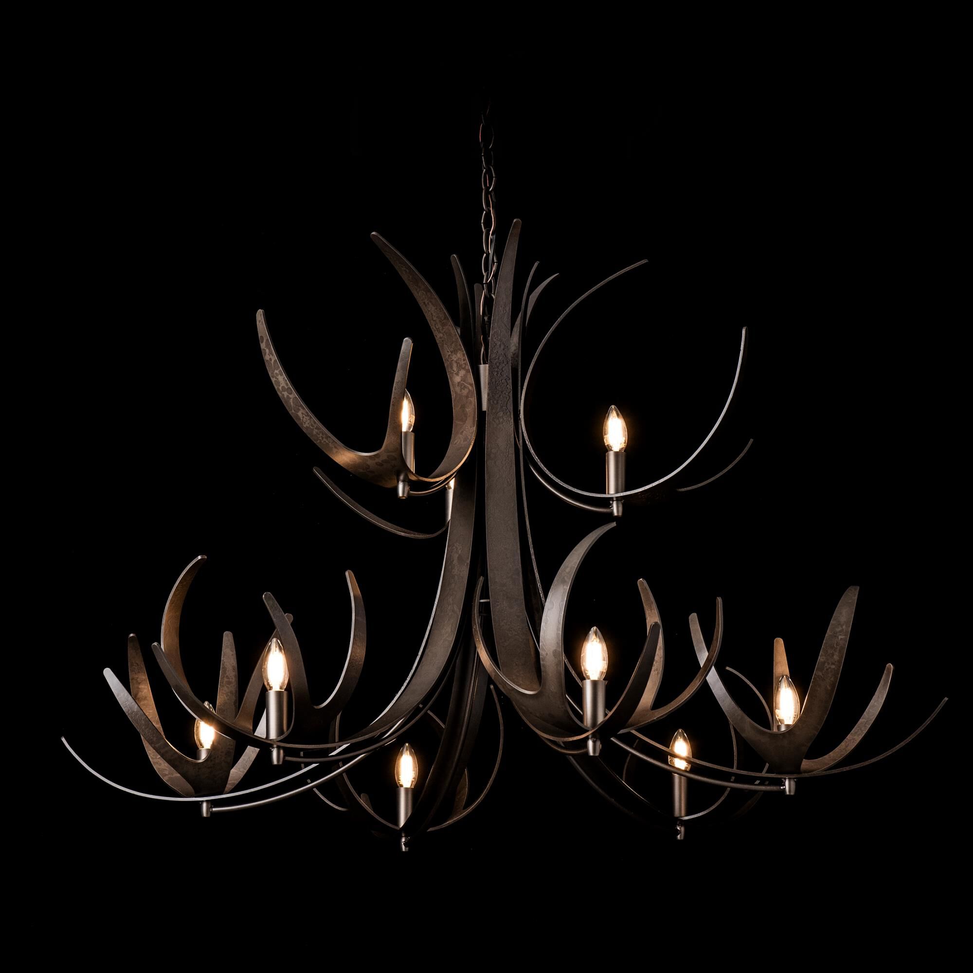 Caribou 49 Inch Chandelier by Hubbardton Forge