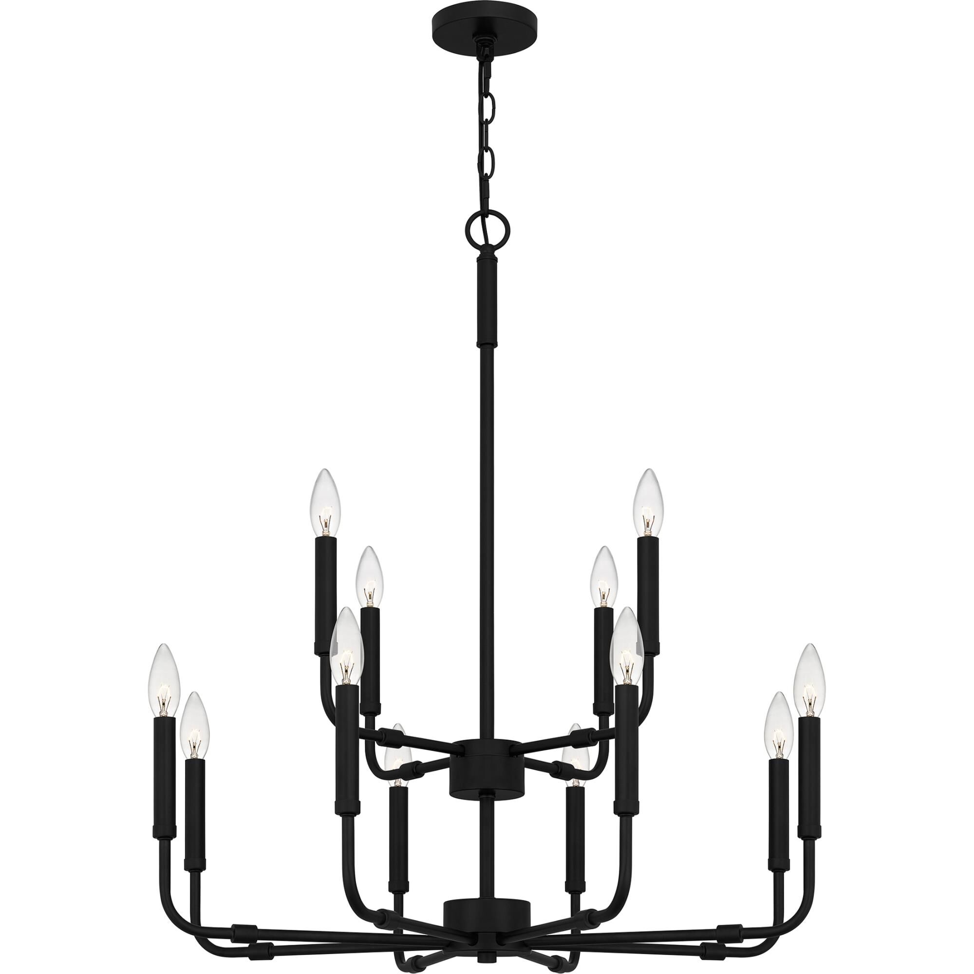 Abner 28 Inch 12 Light Chandelier by Quoizel