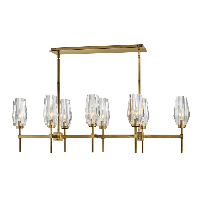 Ana Medium Linear Chandelier by Hinkley