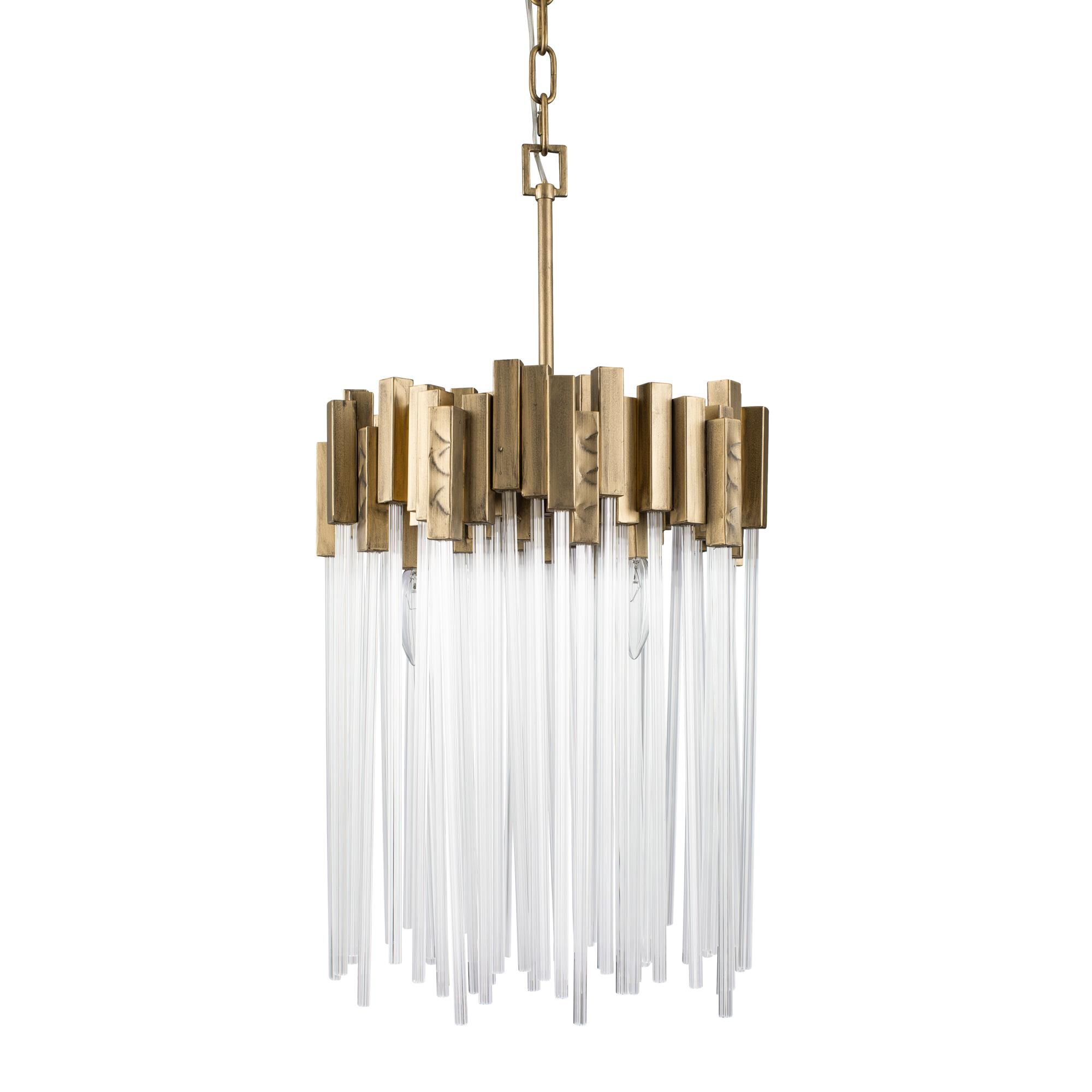 Shown in Havana Gold finish and Clear glass