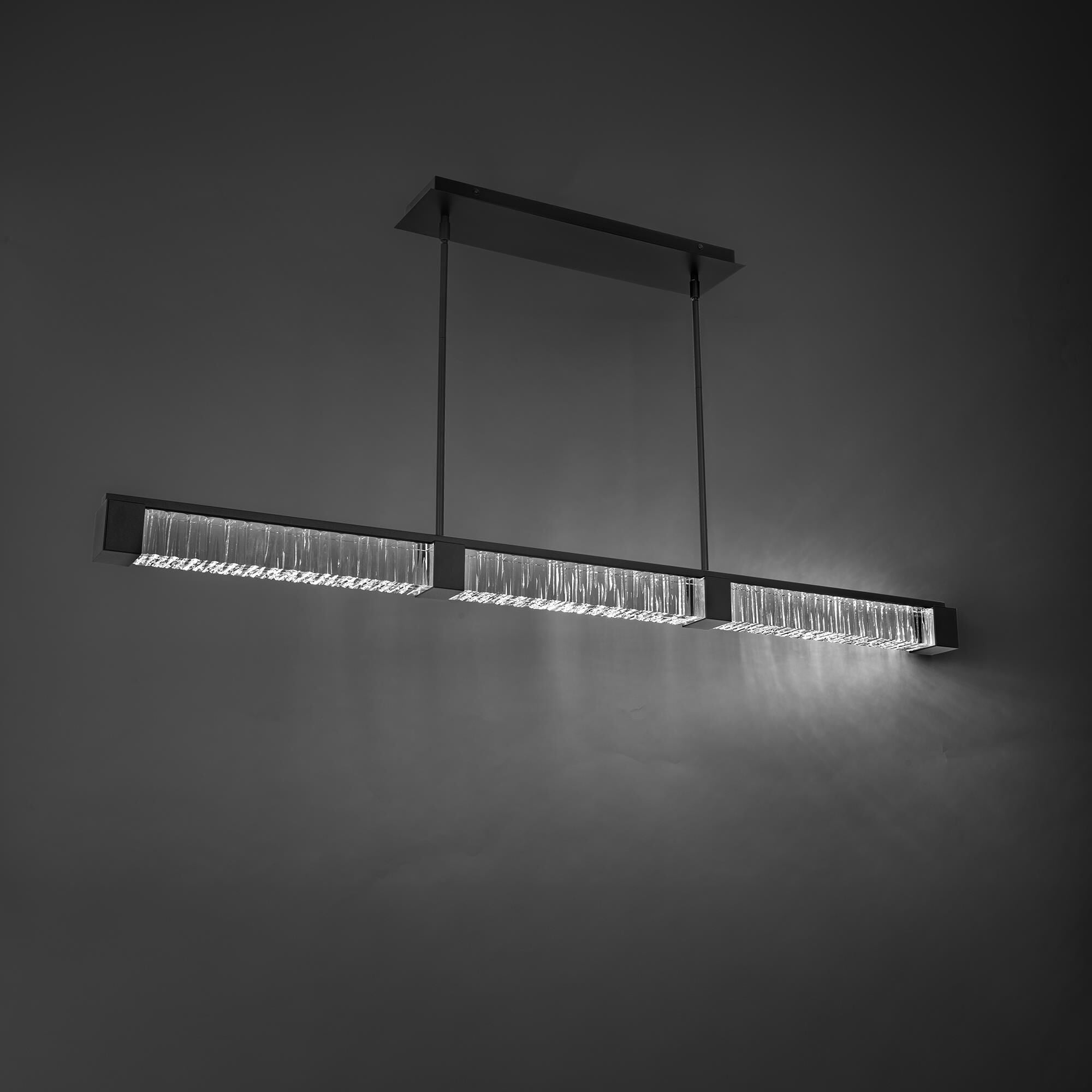 Guild 55 Inch Linear Suspension Light by Schonbek Beyond