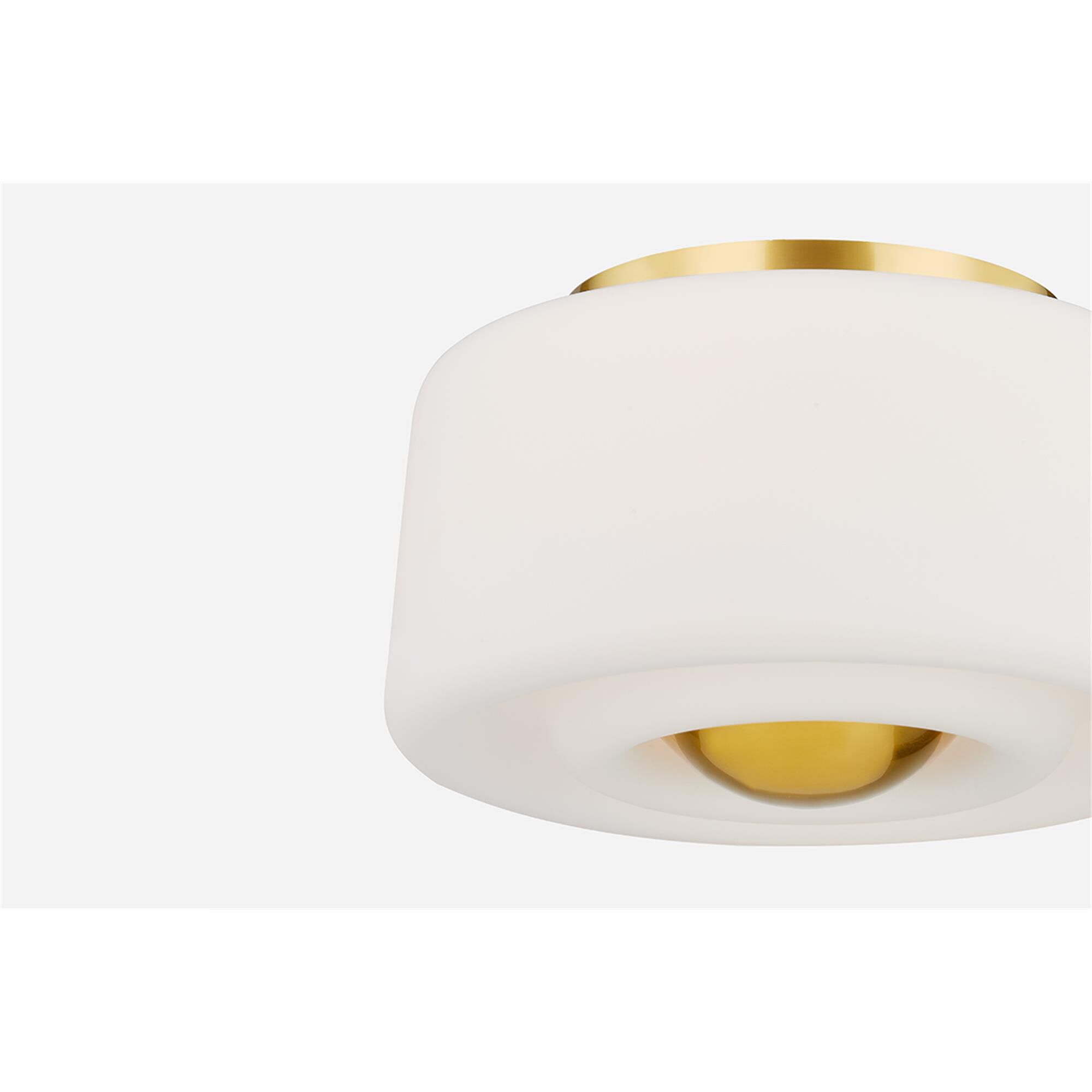Ciela 14 Inch 2 Light Flush Mount,